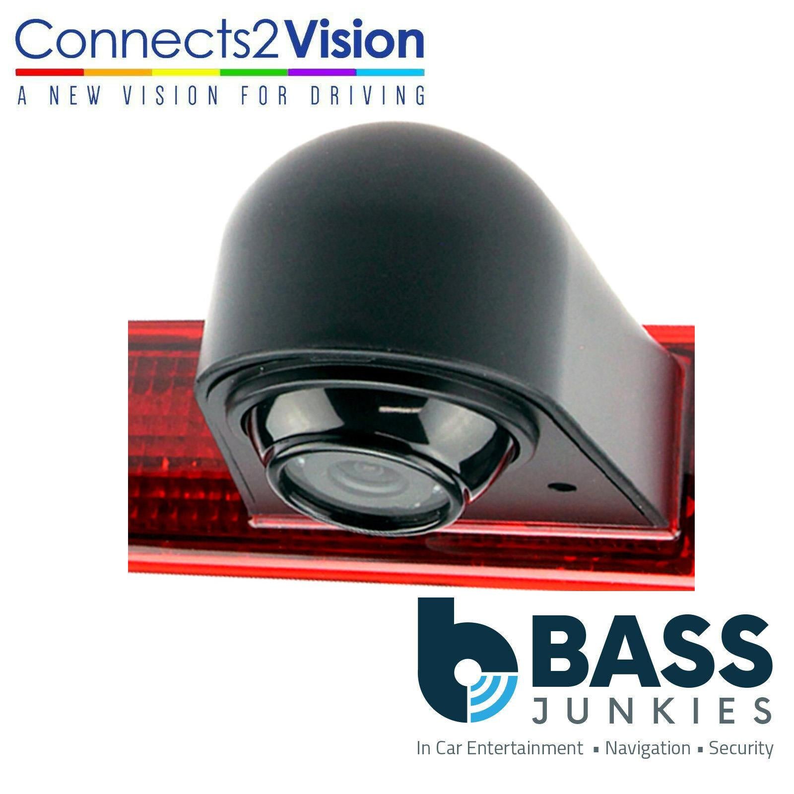 CTKFD41 - Ford Transit Custom 2012-18 Euro5 Car Stereo Silver Fascia & Rear Brake Light Camera Kit