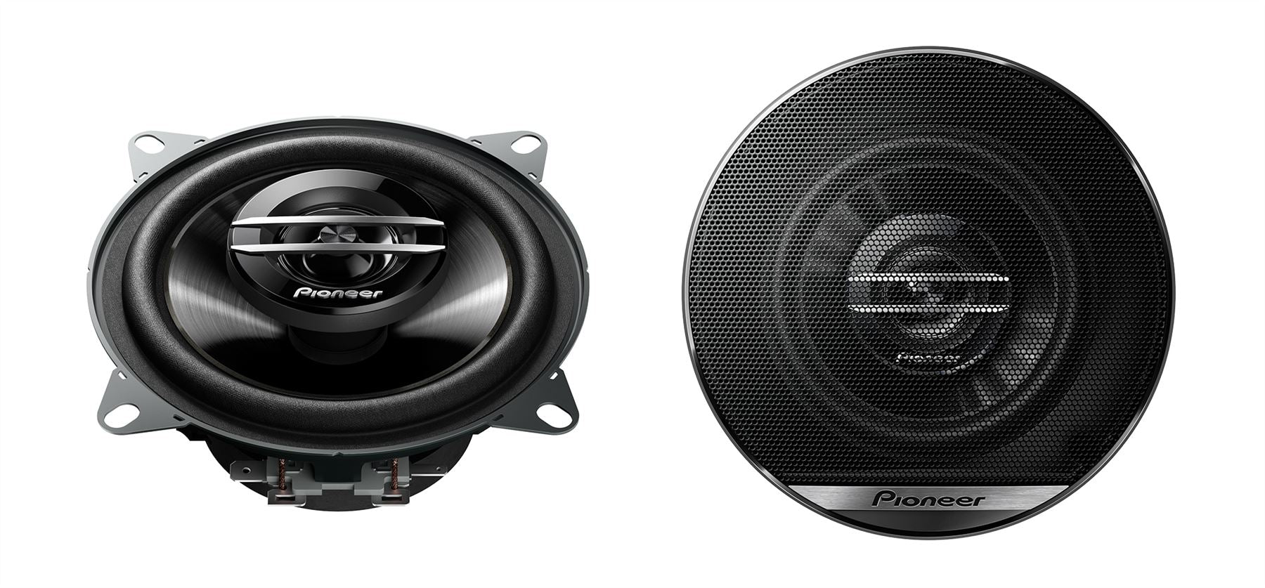 Pionner TS-G1020F 100mm/10cm/4" 2-Way Coaxial Car speakers (Per Pair Max 420|60 watts RMS) Fits Vauxhall Astra 2005-10 | Corsa 06-14