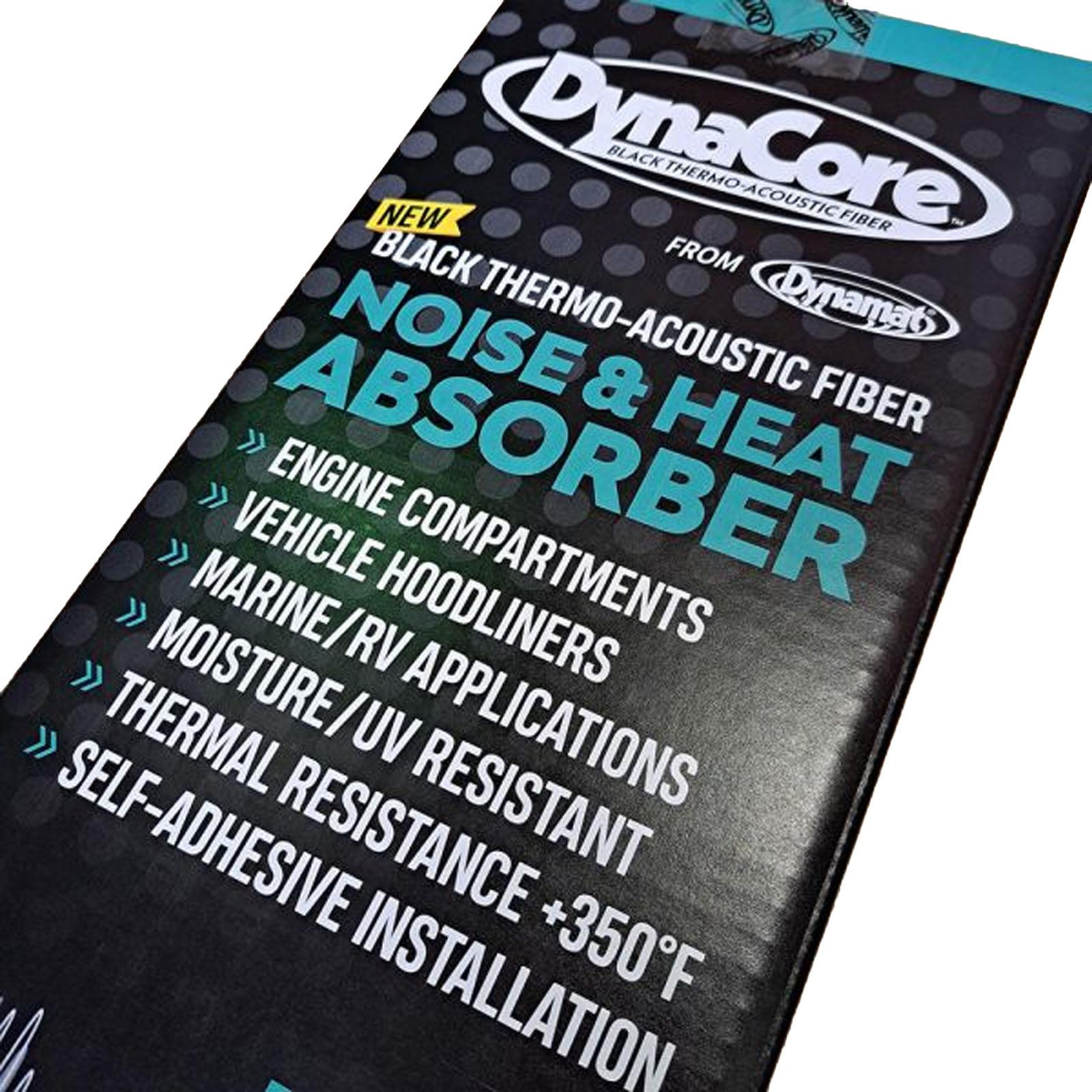 Dynamat DynaCore 1" Self-Adhesive Noise & Heat Absorbing Insulation Sheet 1.11m²