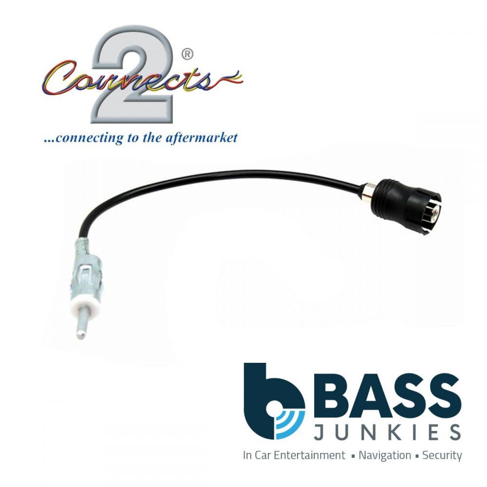 Connects2 CT27AA24 - CHRYSLER Car Stereo Radio Antenna Aerial Adapter To Din Lead