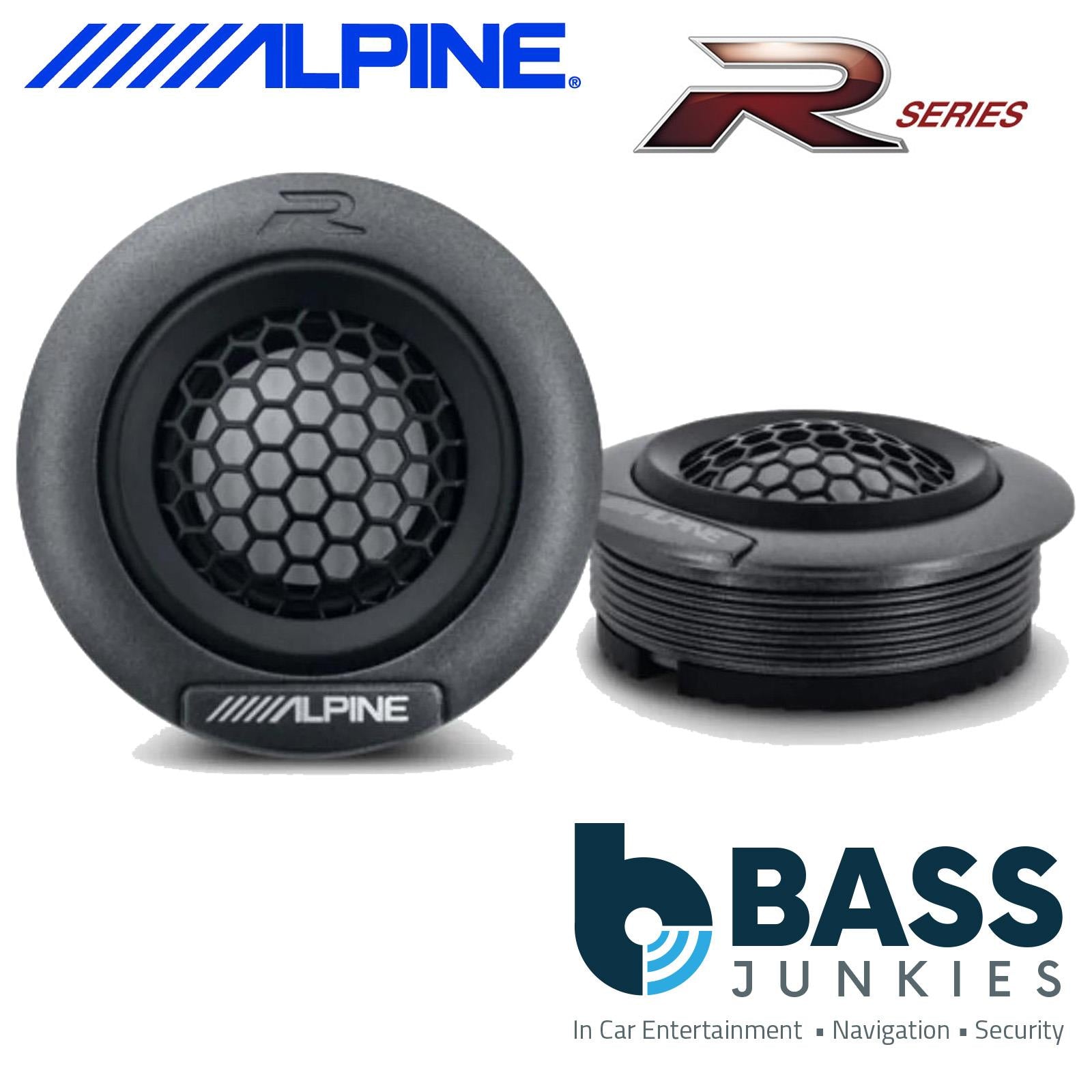 Alpine R2-S652 16.5cm 6.5" 2-Way 600 Watts PRO Component Kit Car Door Speakers