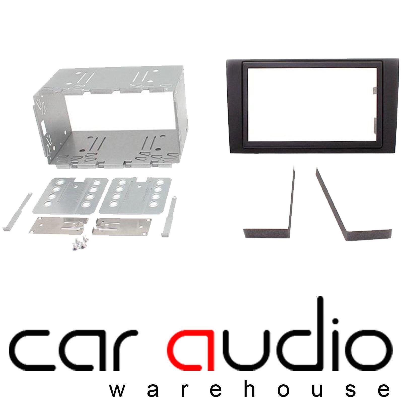 Connects2 CT23AU01 Audi A4 1999 - 2000 Car Stereo Double Din Fascia Panel & Cage Kit