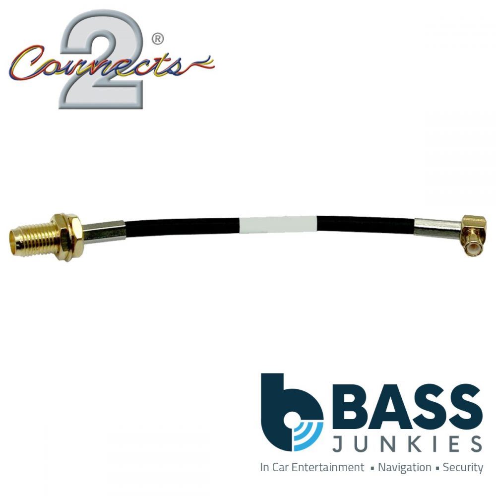 Connects2 CT27AA167 - SMA Female to MCX Male Car Aerial Antenna Adaptor