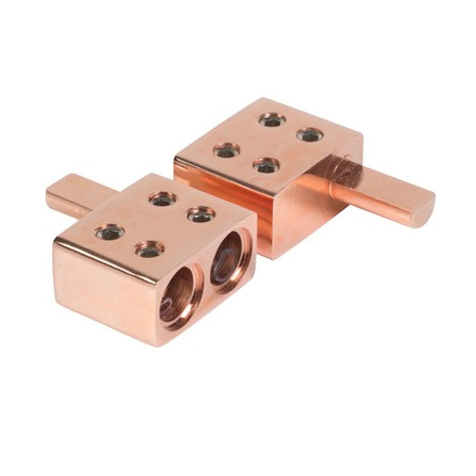 Vibe CLDIPC-V7 - Copper Dual 0 AWG Amplifier Input Adaptor