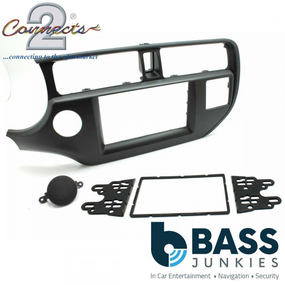 Connects2 CT23KI46L Kia Rio 2011 Onwards Car Stereo Double Din Fascia Panel