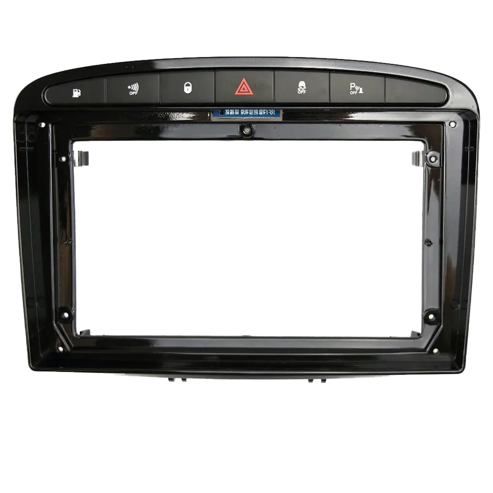 For Peugeot 308 408 Black 07-13 Fascia Panel Interface for 9" Android Car Radio