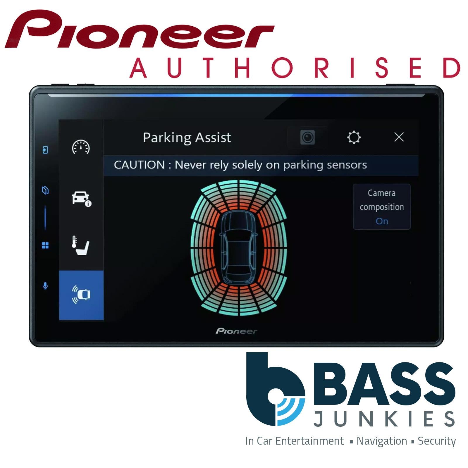 Pioneer SPH-EVO107DAB-1D - 10.1" Wireless Apple CarPlay Android Auto DAB+ Bluetooth Floating Car Stereo AV Screen