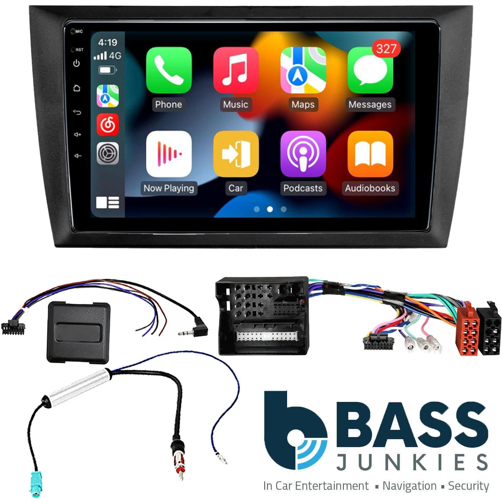 UPGRADED 9" CarPlay Android Car Stereo Kit For Volkswagen Golf MK6 2008 - 2012