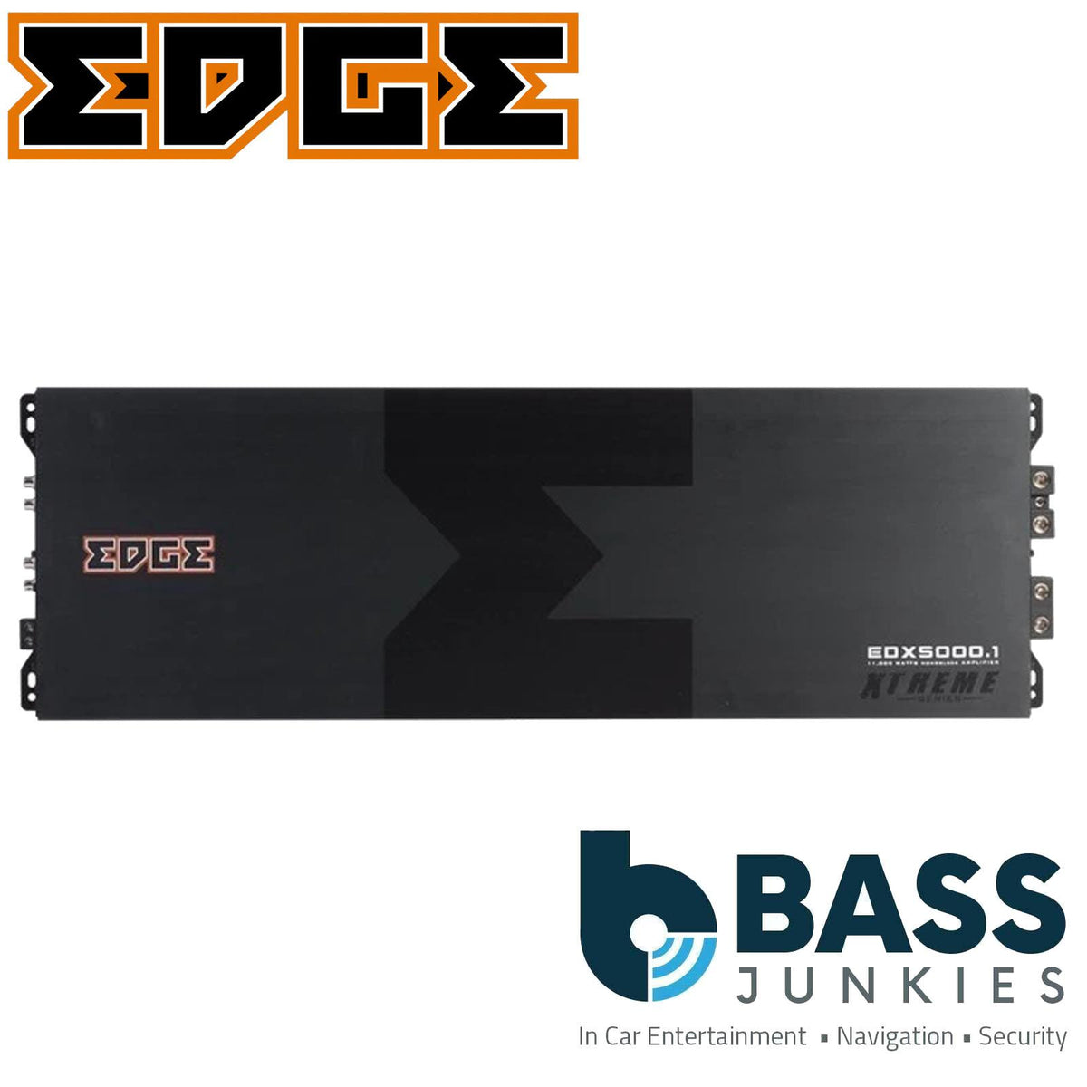 EDGE Xtreme Series EDX5000.1-E2 - Monoblock 11000 Watts Bass Car Audio Amplifier