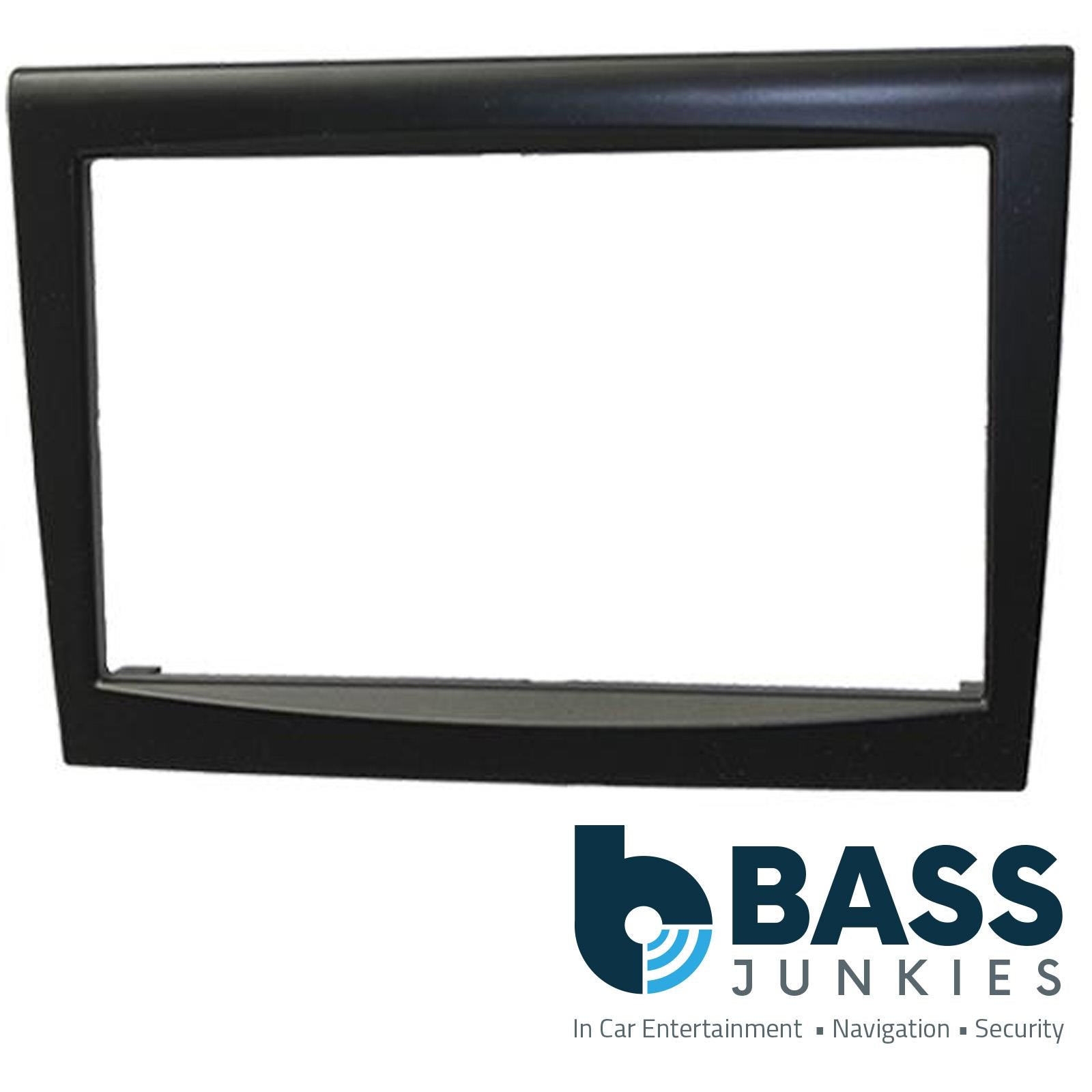 Connects2 CT23PO04 Porsche 911 Boxster Cayman Car Stereo Black Double Din Fascia Panel & Cage Kit