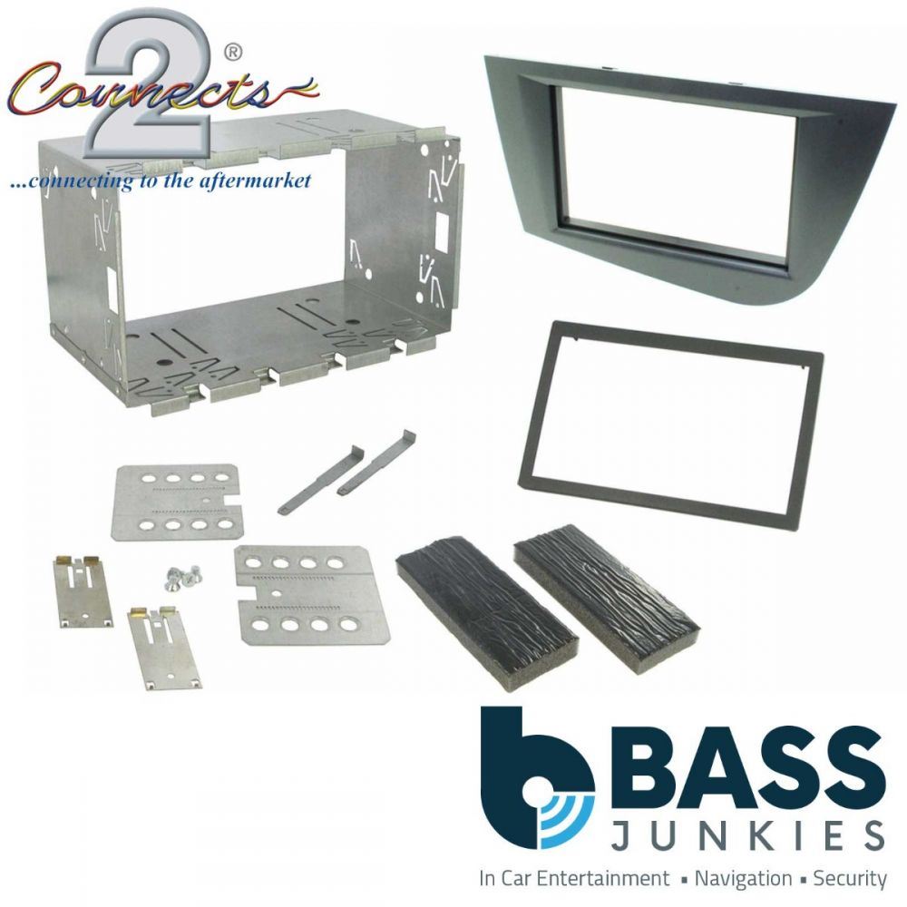 Connects2 CT23ST03L Seat Leon 2005 - 2012 Car Stereo Double Din Fascia Panel