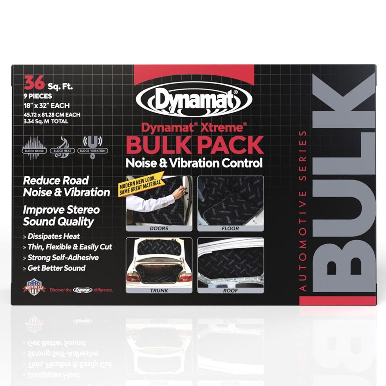 Dynamat Xtreme Bulk Pack Sound Deadening Kit 3.34m² (36 sq.ft) - 9 Sheets