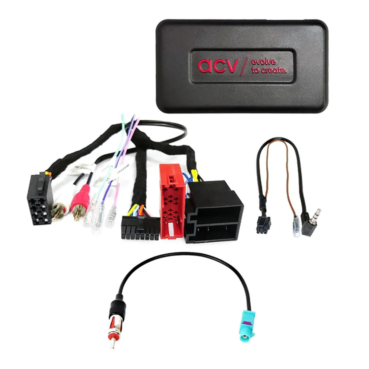 For Porsche Cayman 2005-11 9" Android Fascia & CAN Bus MOST Amplified Fitting Kit