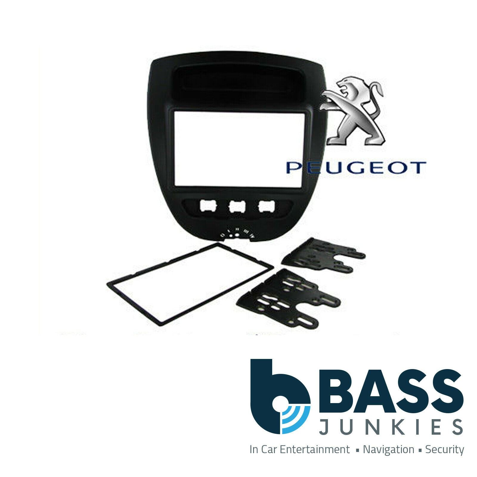 Connects2 CT23PE07 Peugeot 107 2005 - 2014 Car Stereo Double Din Fascia Panel