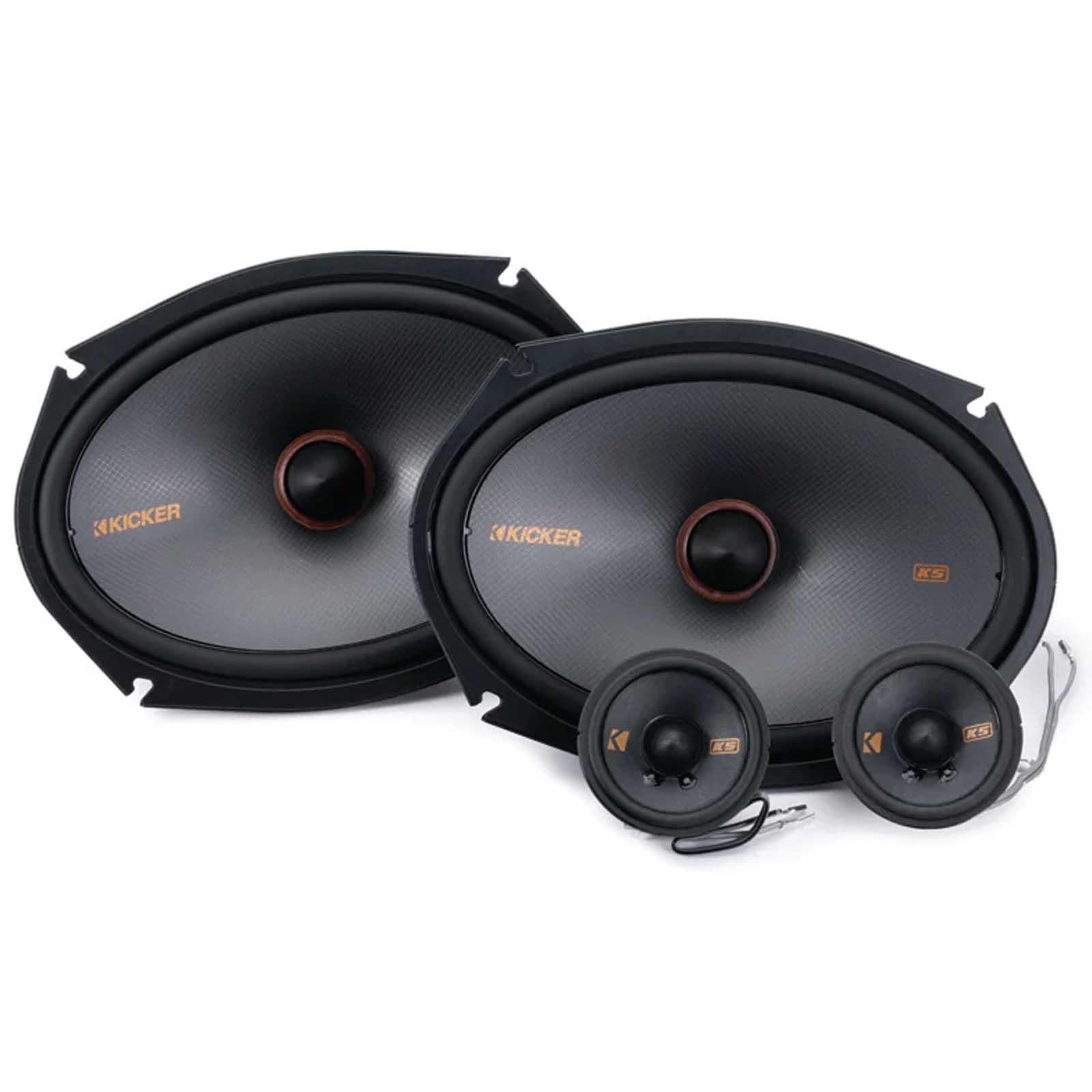 Kicker 48KSS269 - 6x9" 200 Watts 2-Way Component Car Speaker Kit