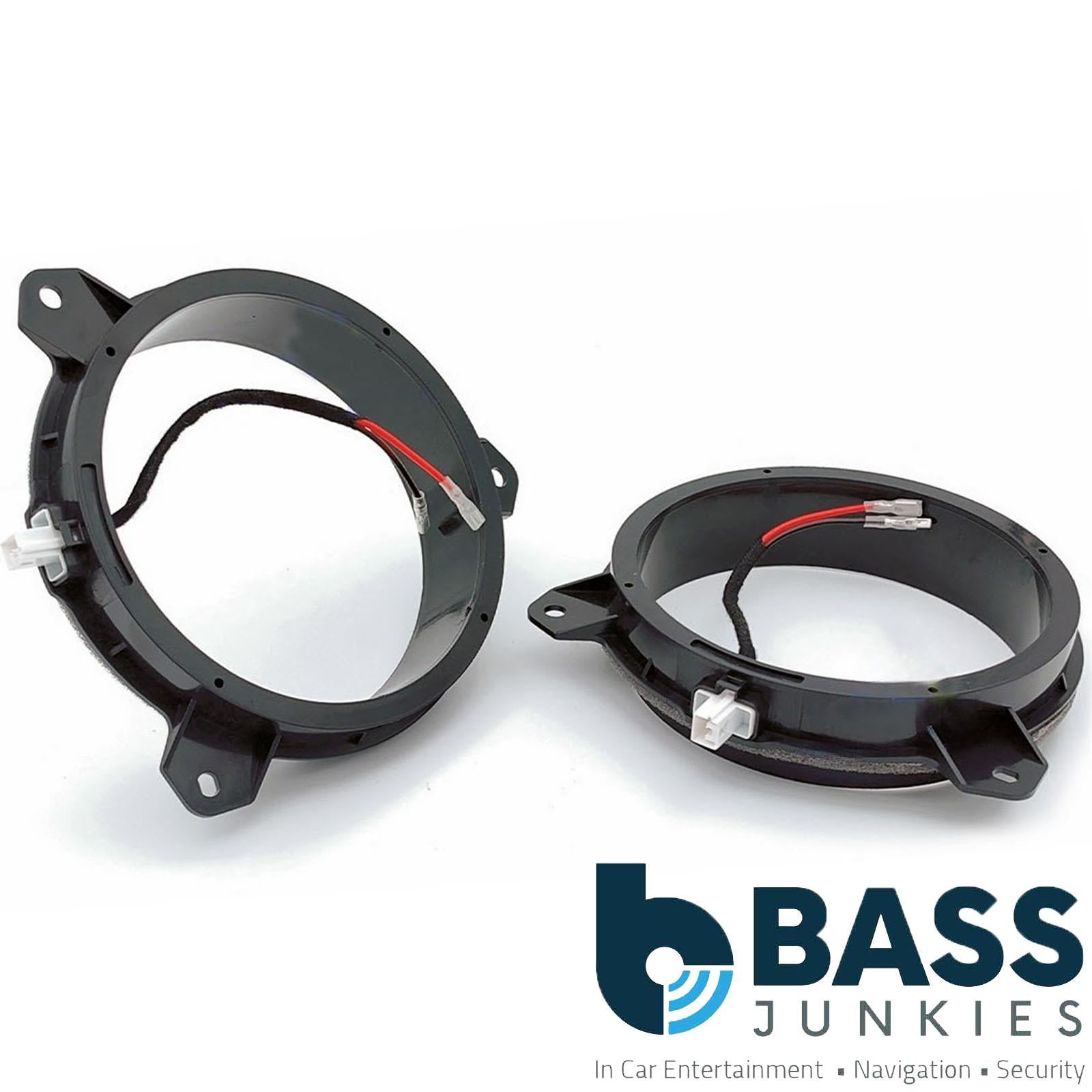 6.5" - 6.75" Direct-Fit Speaker Adapter Brackets for Toyota Corolla Cross 2022-2024
