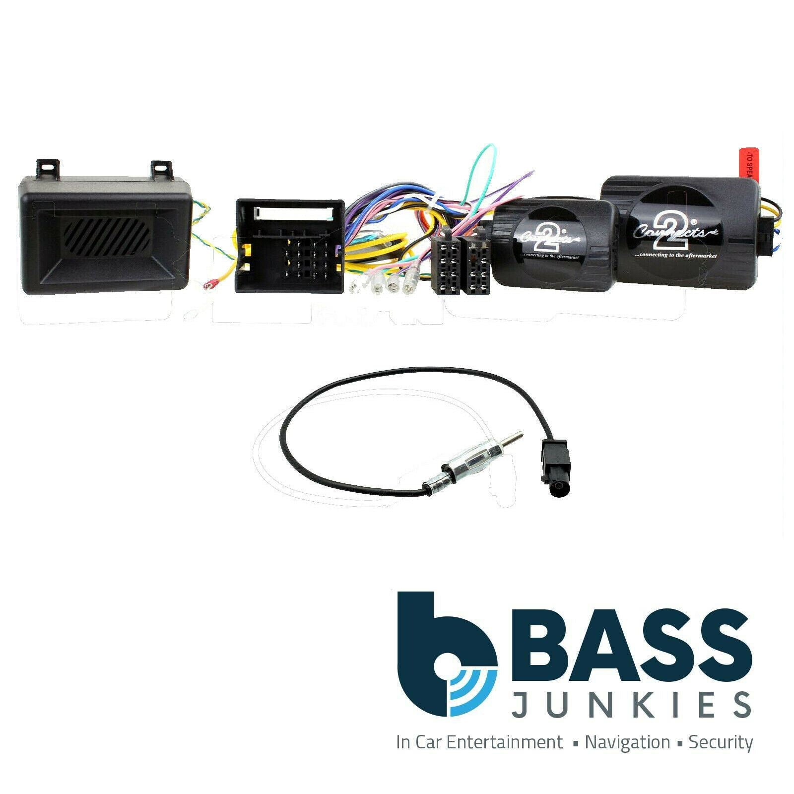 BMW MINI (R58) 2006-2013 Car Stereo Radio Steering Wheel Interface & Aeriel Kit