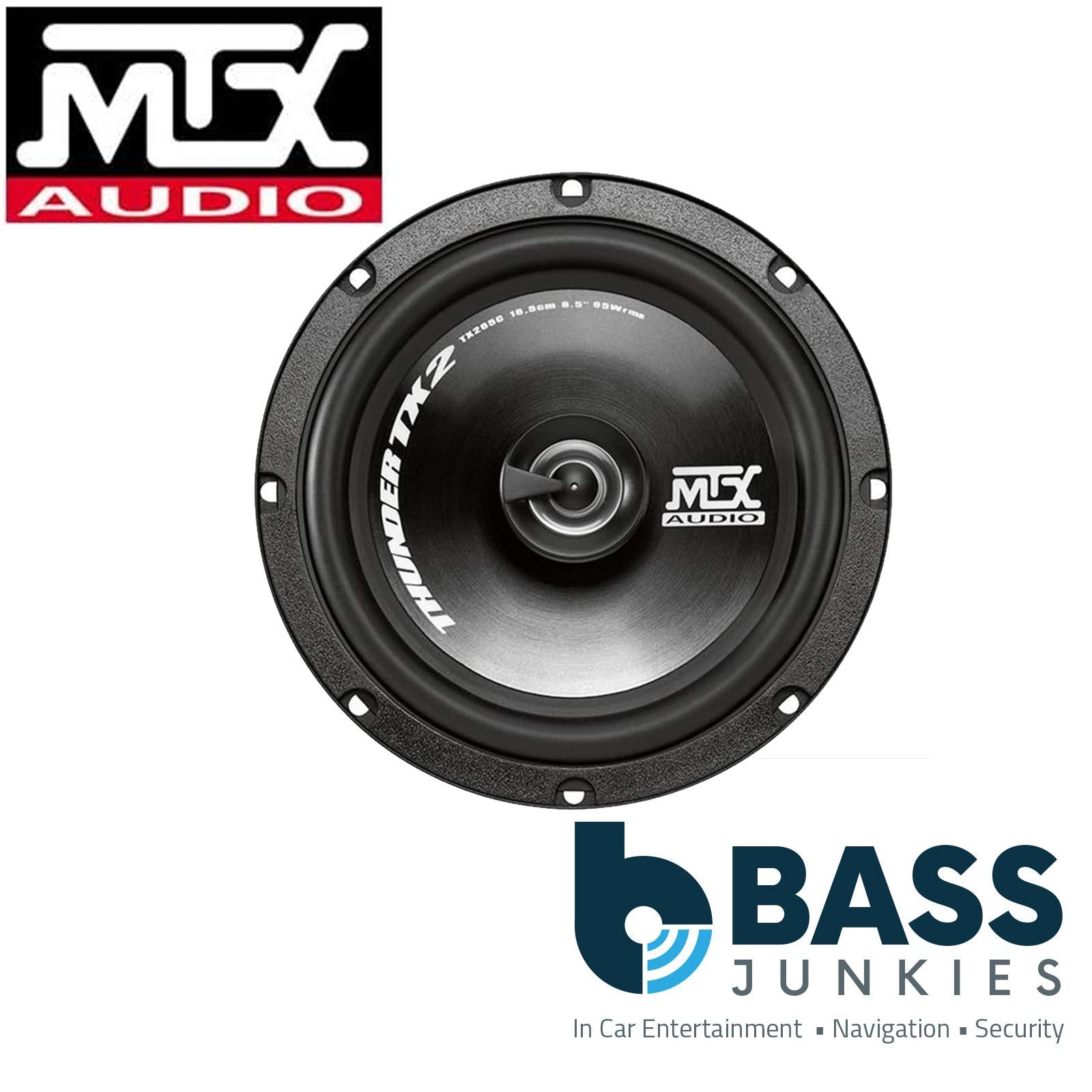 MTX TX265C 16.5cm 6.5" 520 Watts 2 Way Door Car Van Shelf Speakers Pair