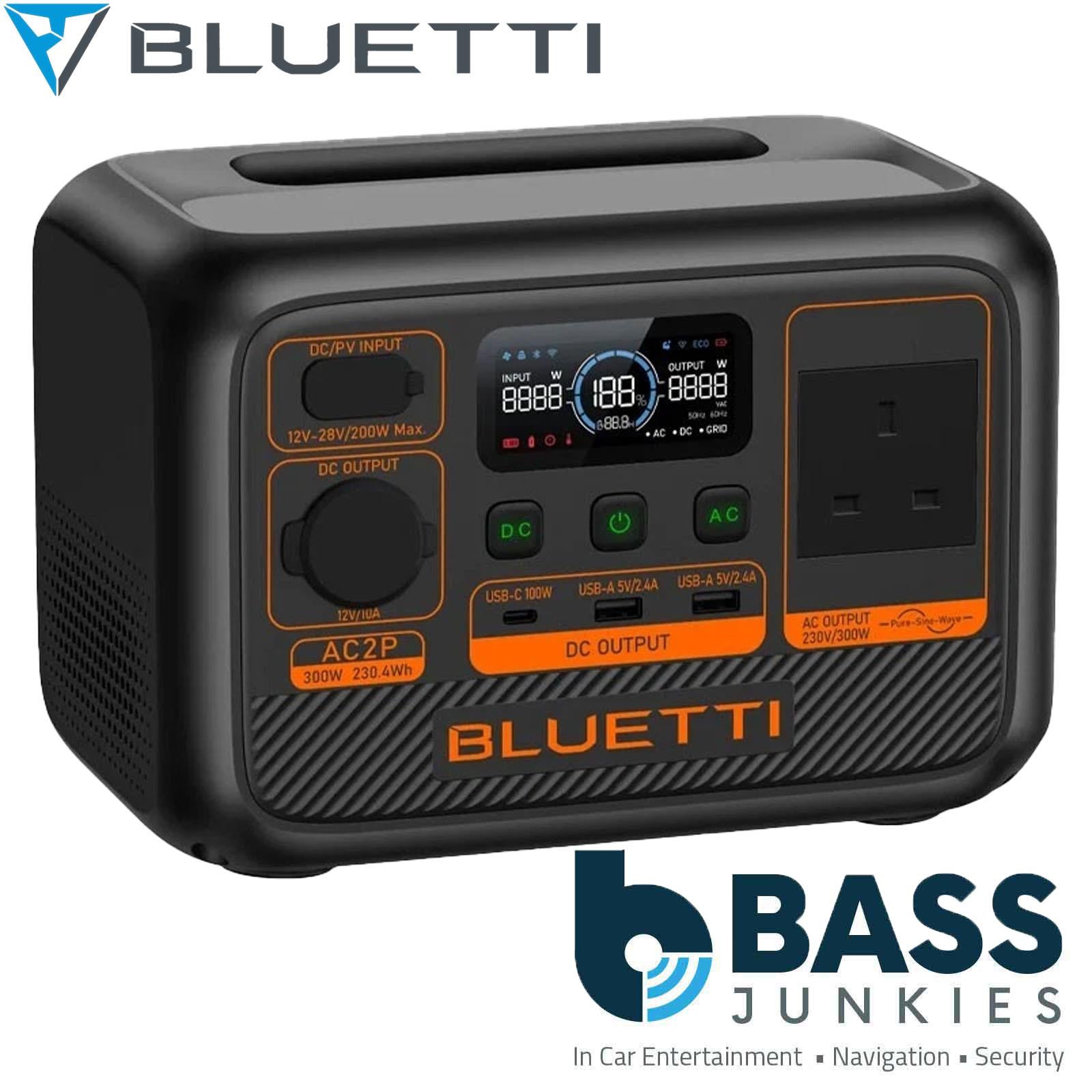 BLUETTI AC2P - Premium Portable Battery Power Station 300W 230Wh