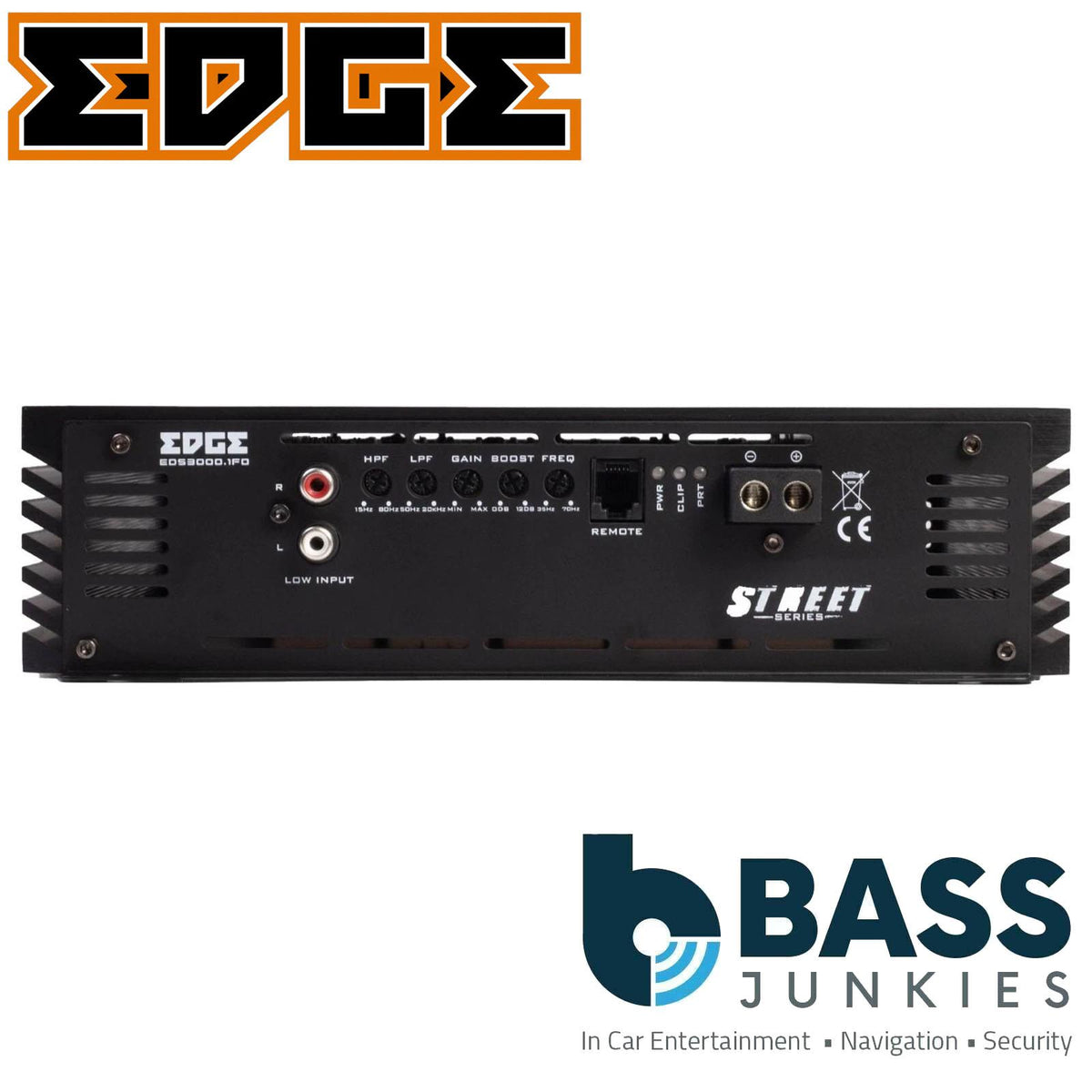 EDGE Street Series EDS3000.1FD-E3 - 6600 Watts Car Monoblock Amplifier