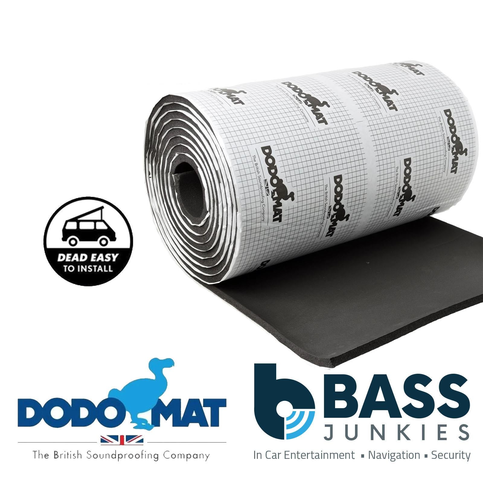 Dodo DOD-SUPER12-ROLL - Car Van Super Liner Self Adhesive Sound Proofing 6m Roll