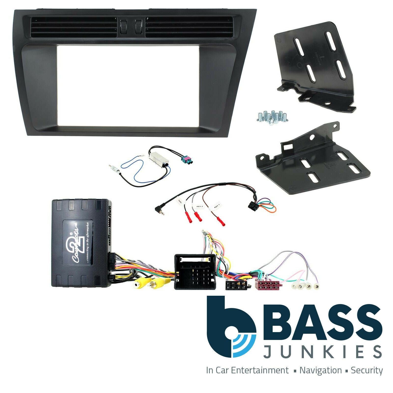 CTKAU11 Double Din Fascia & Steering Wheel Kit for Non MMi Audi A4 8K 2008-2015