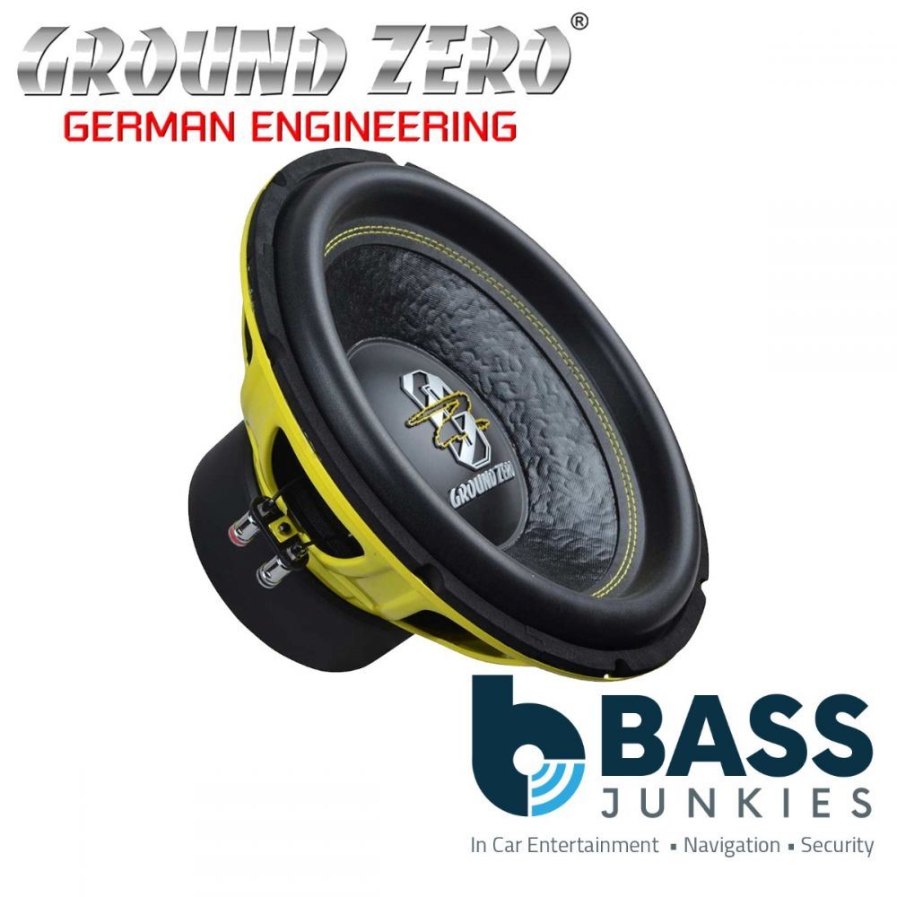 Ground Zero GZIW 12SPL - 12" Inch 30cm 1000 Watts Dual 2 Ohm SPL Car Sub Subwoofer
