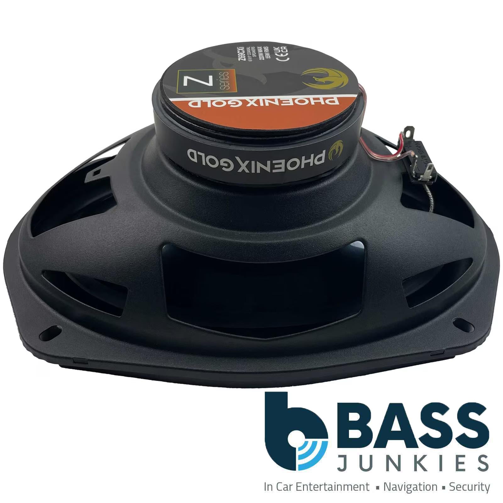 Phoenix Gold Z69CXI - Z Series" 220 Watts 3-Way Door Shelf Coaxial Car Speakers