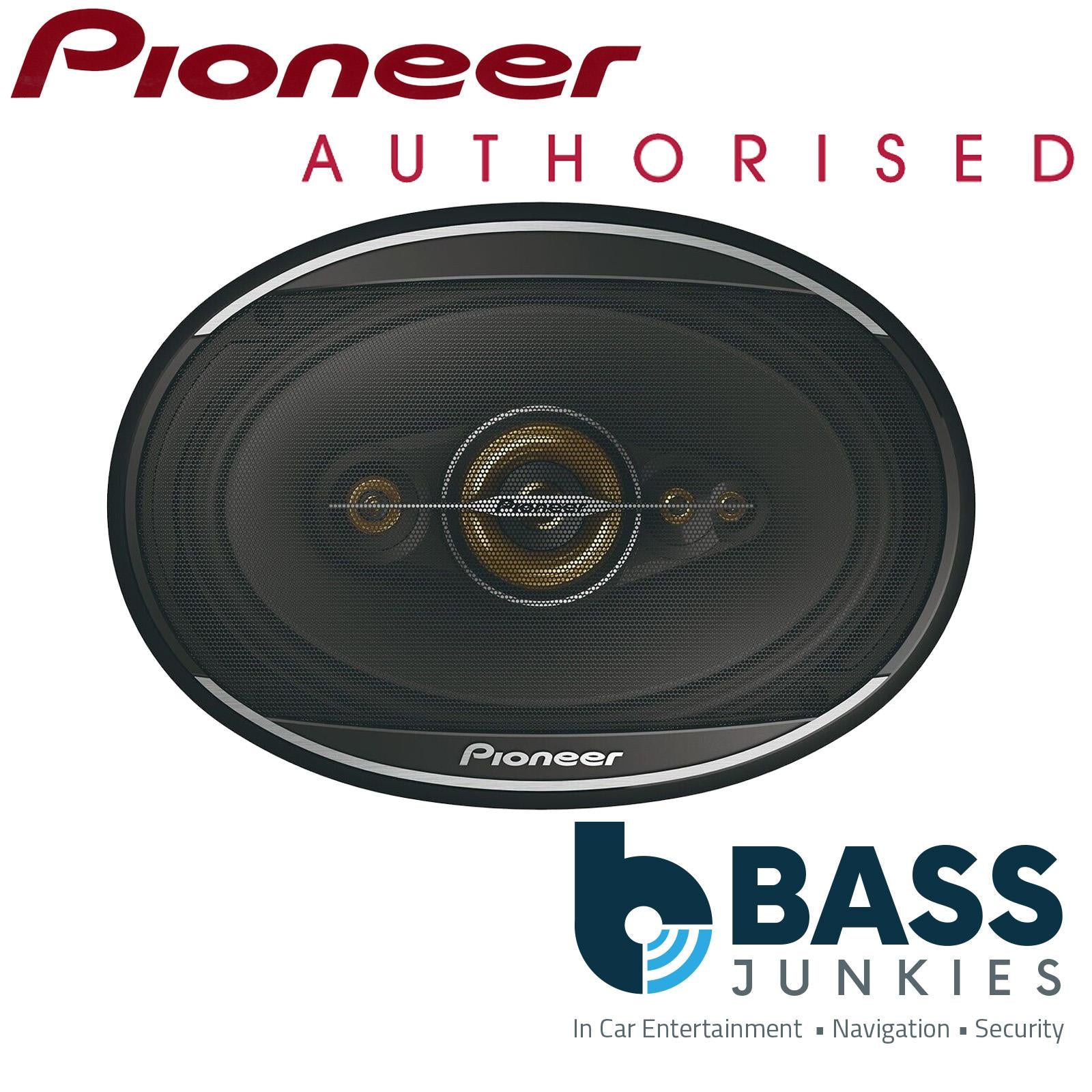 Pioneer TS-A6990F 6" x 9" 5-Way 700 Watts Coaxial Car Speaker System