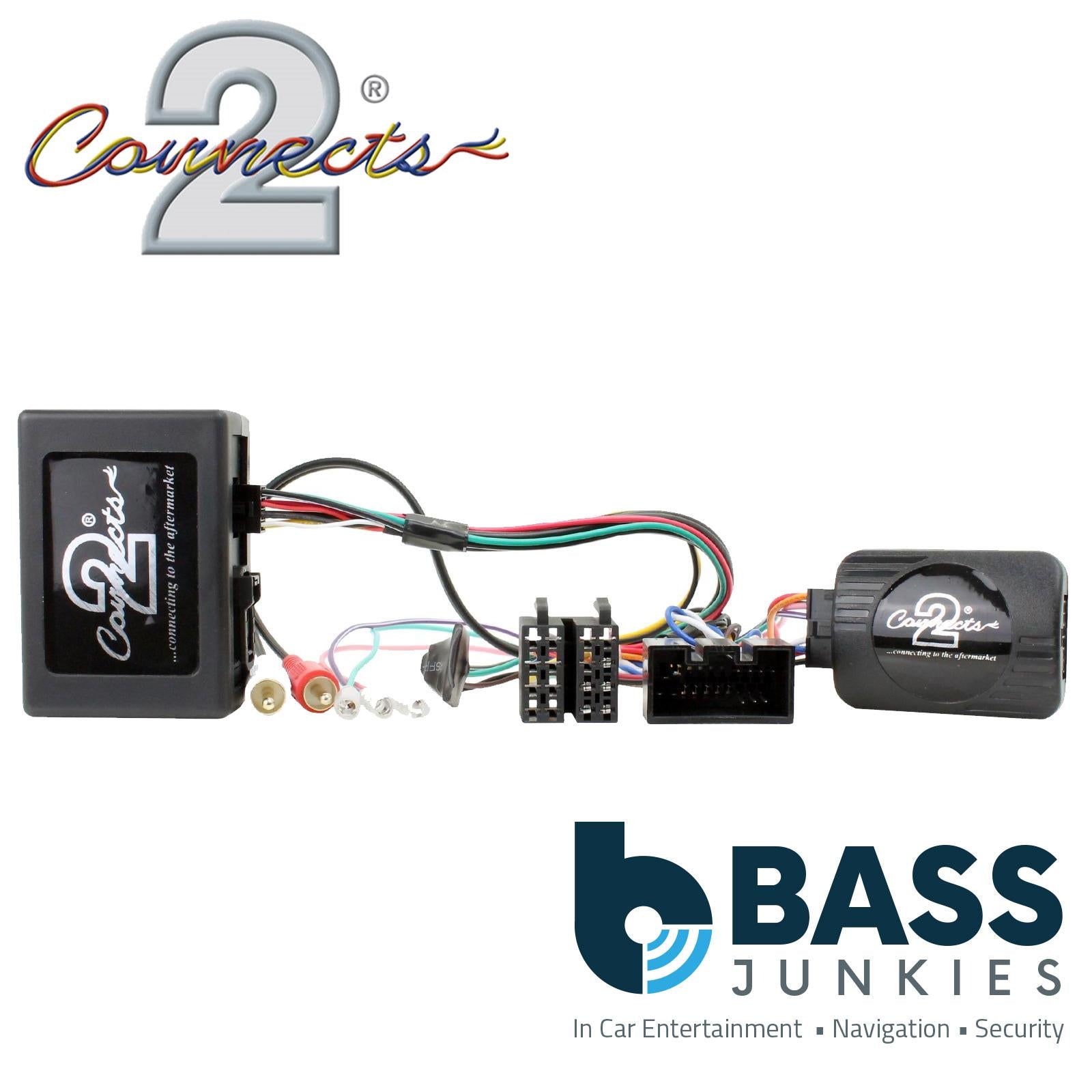 Connects2 CTSLR009.2 - Land Rover Car Stereo Radio Steering Wheel Stalk Control Interface