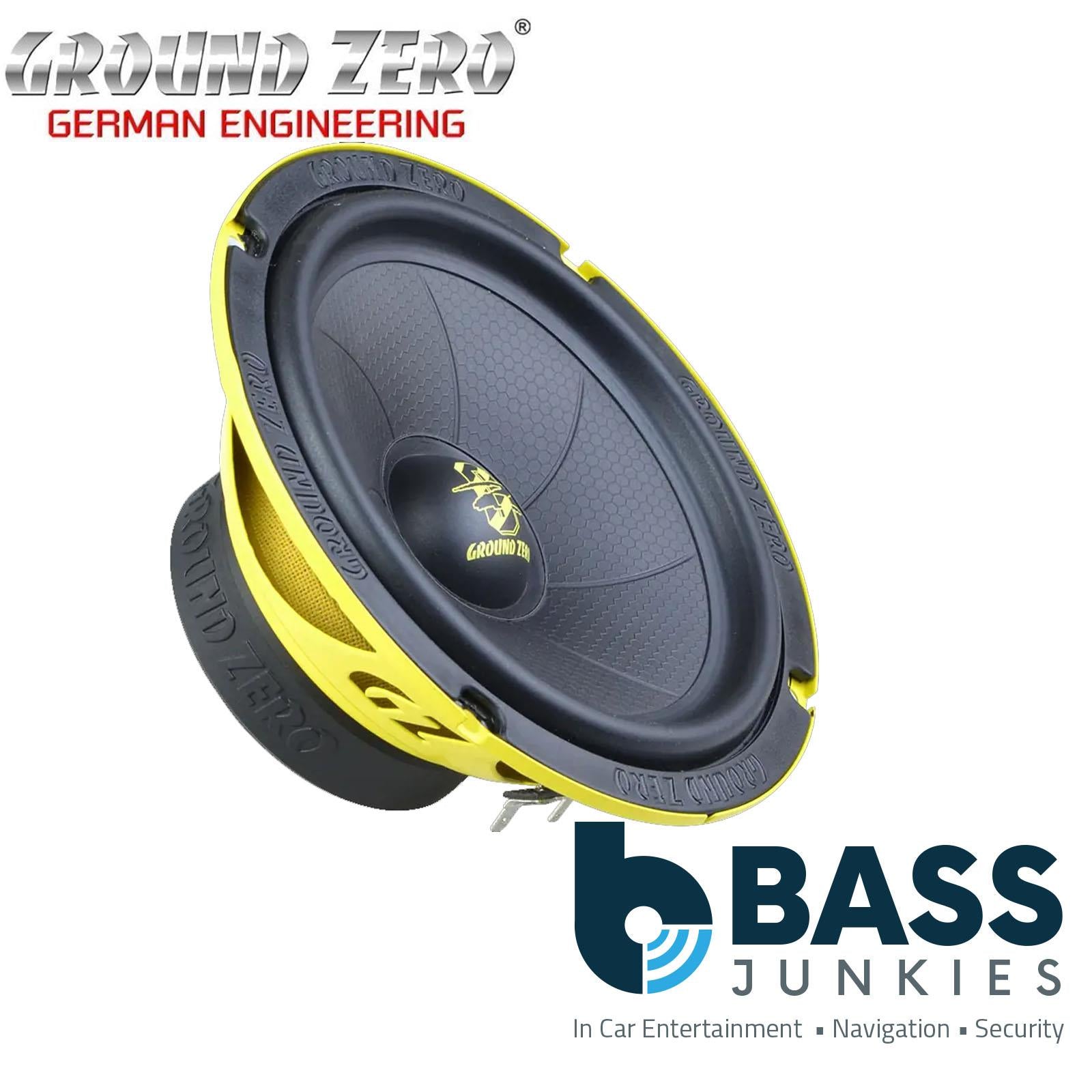 165 mm / 6.5? 2-way SPL component speaker system - 120w RMS