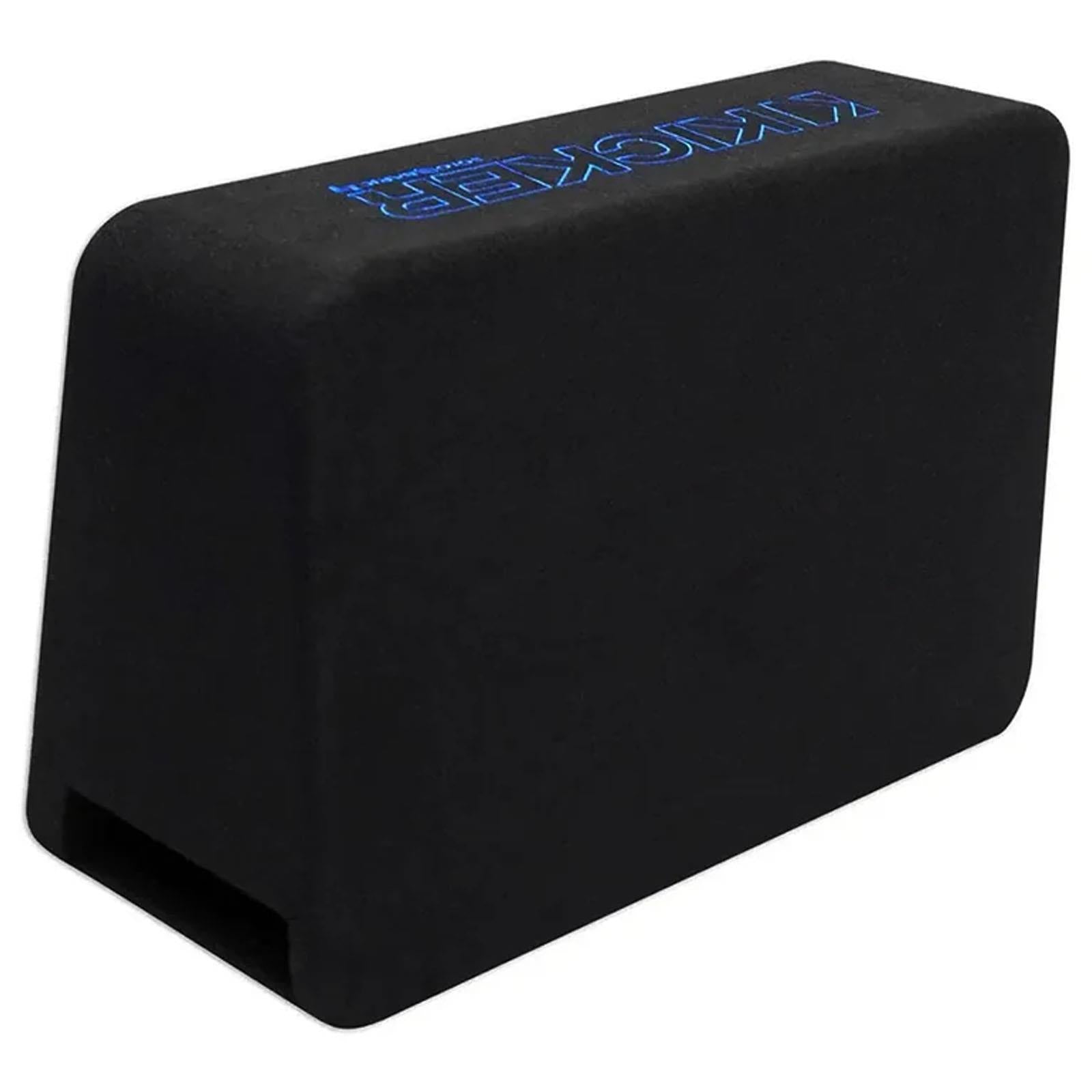 Kicker 44TL7S102 - 1200W 10" Solo-Baric L7S Thin Car Sub Subwoofer Enclosure 2 Ohm