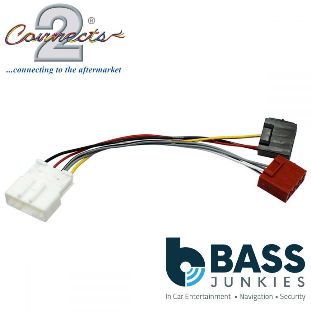 Connects2 CT20SY02 - SsangYong Tivoli 2015 Onwards Car Stereo Radio ISO Harness Adapter Lead