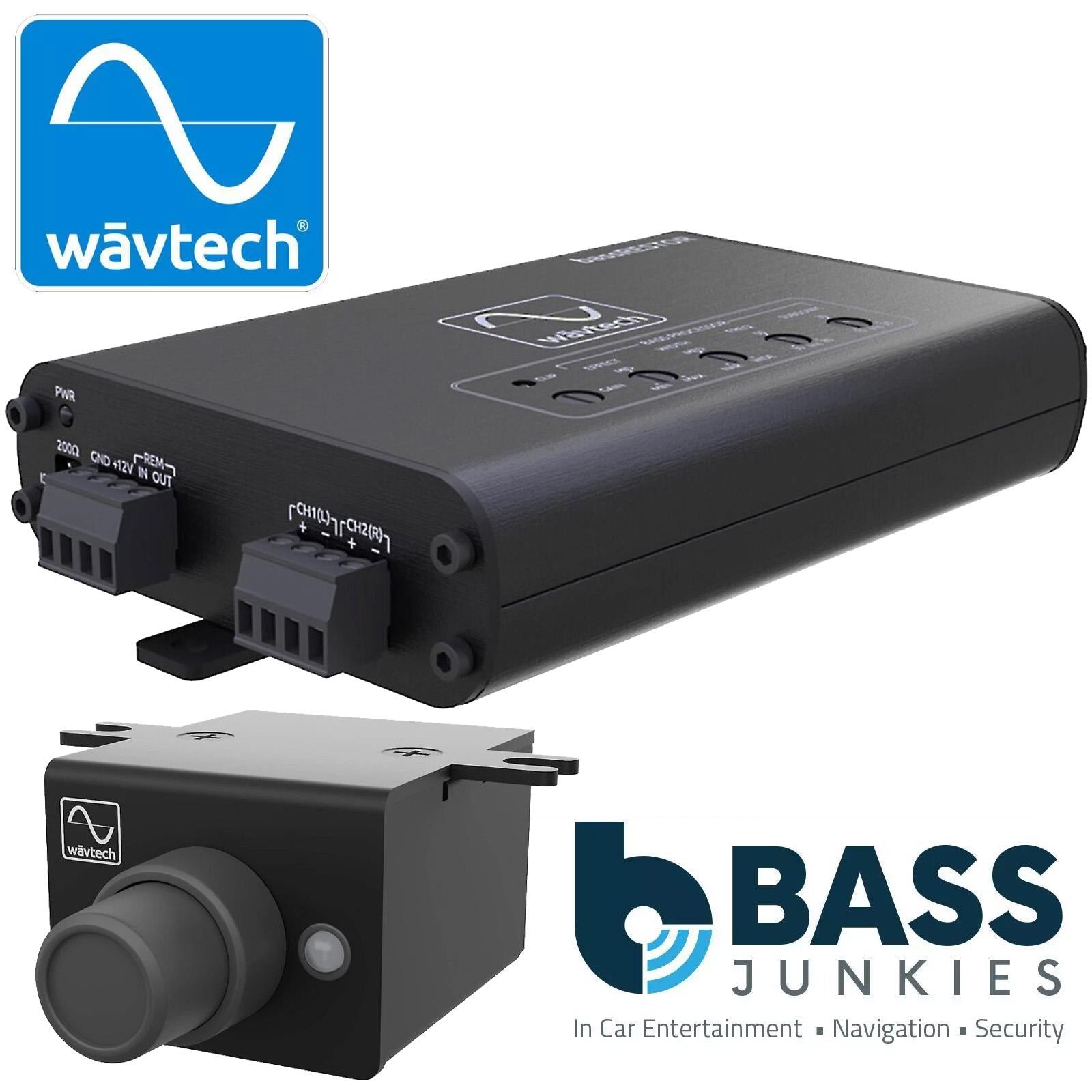 Wavtech Bassrestor - Bass Restoration with Subsonic Filter & Remote Level Control