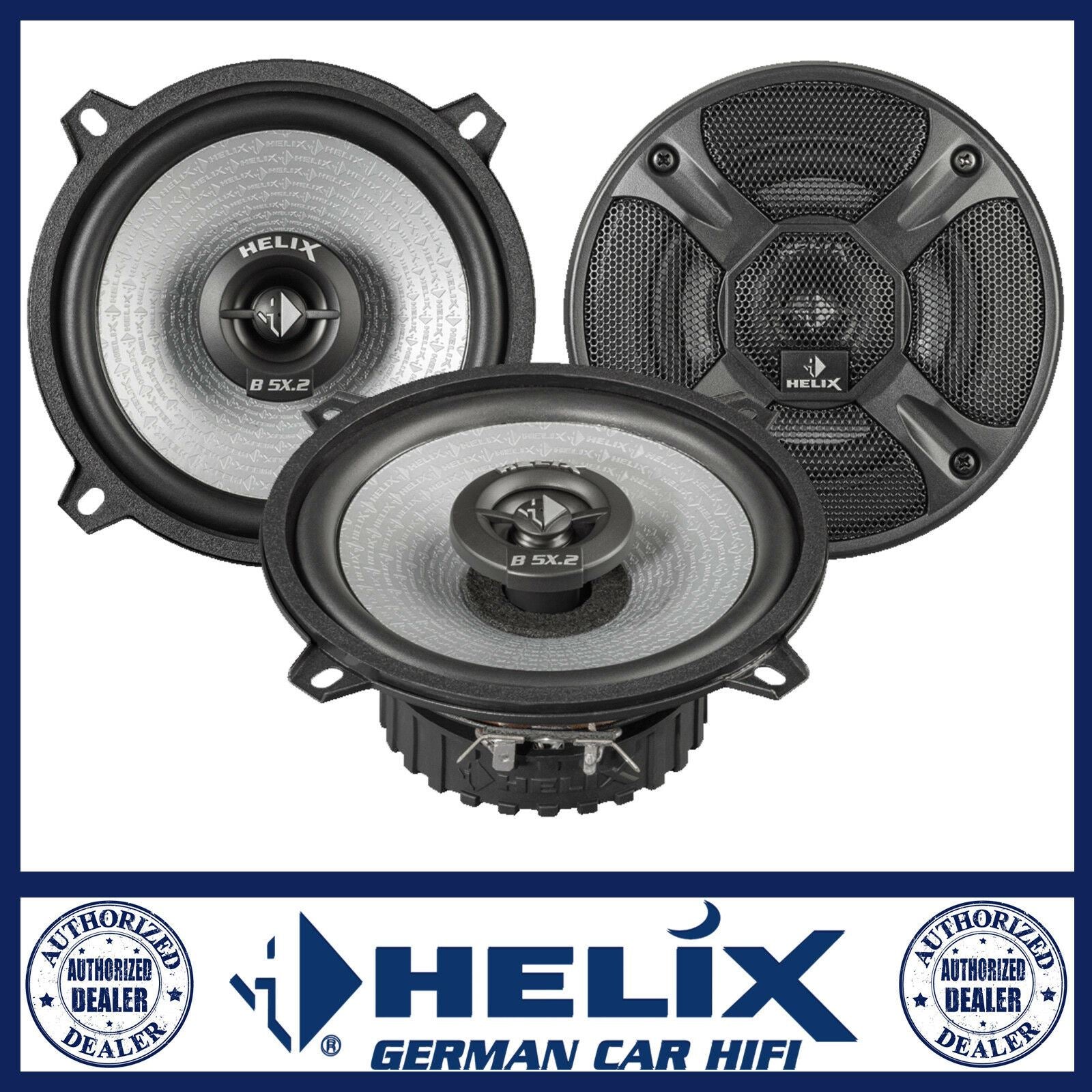 HELIX B 5X.2 - 5.25" 130mm 240 Watts 2 Way Coaxial System Car Van Speakers