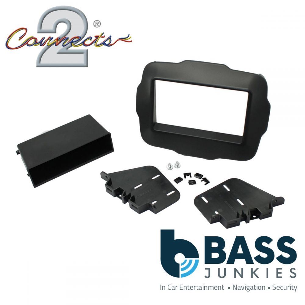 Connects2 CT23JP01 Jeep Renegade 2015 Onwards Car Stereo Double Din Fascia Panel