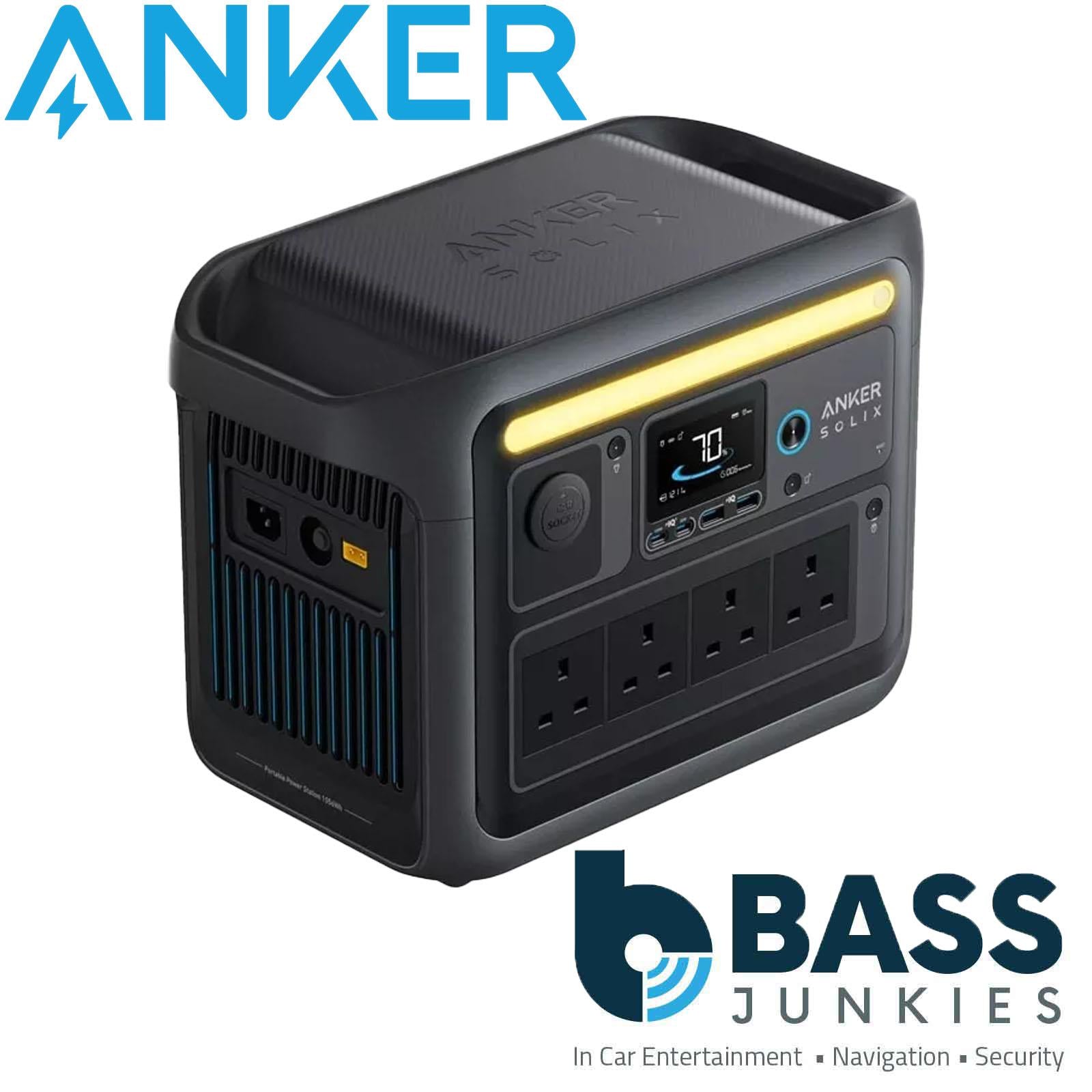 Anker SOLIX - C1000 Gen 2 1024Wh 2000 Watt Portable Power Station with PS200 200 Watt Solar Panel