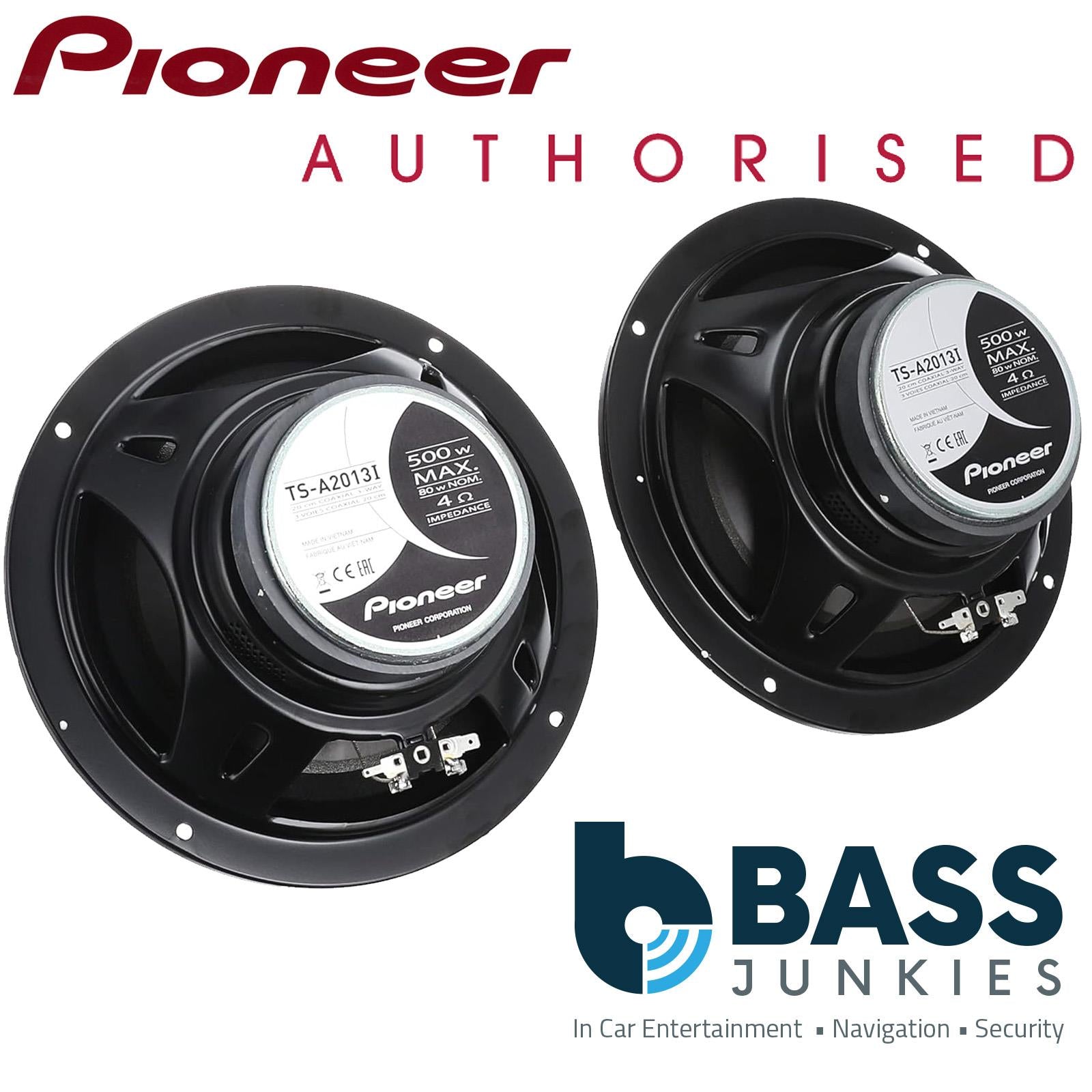 Pioneer TS-A2013i - 20cm 8" 3-Way Coaxial Car Speakers System 500W