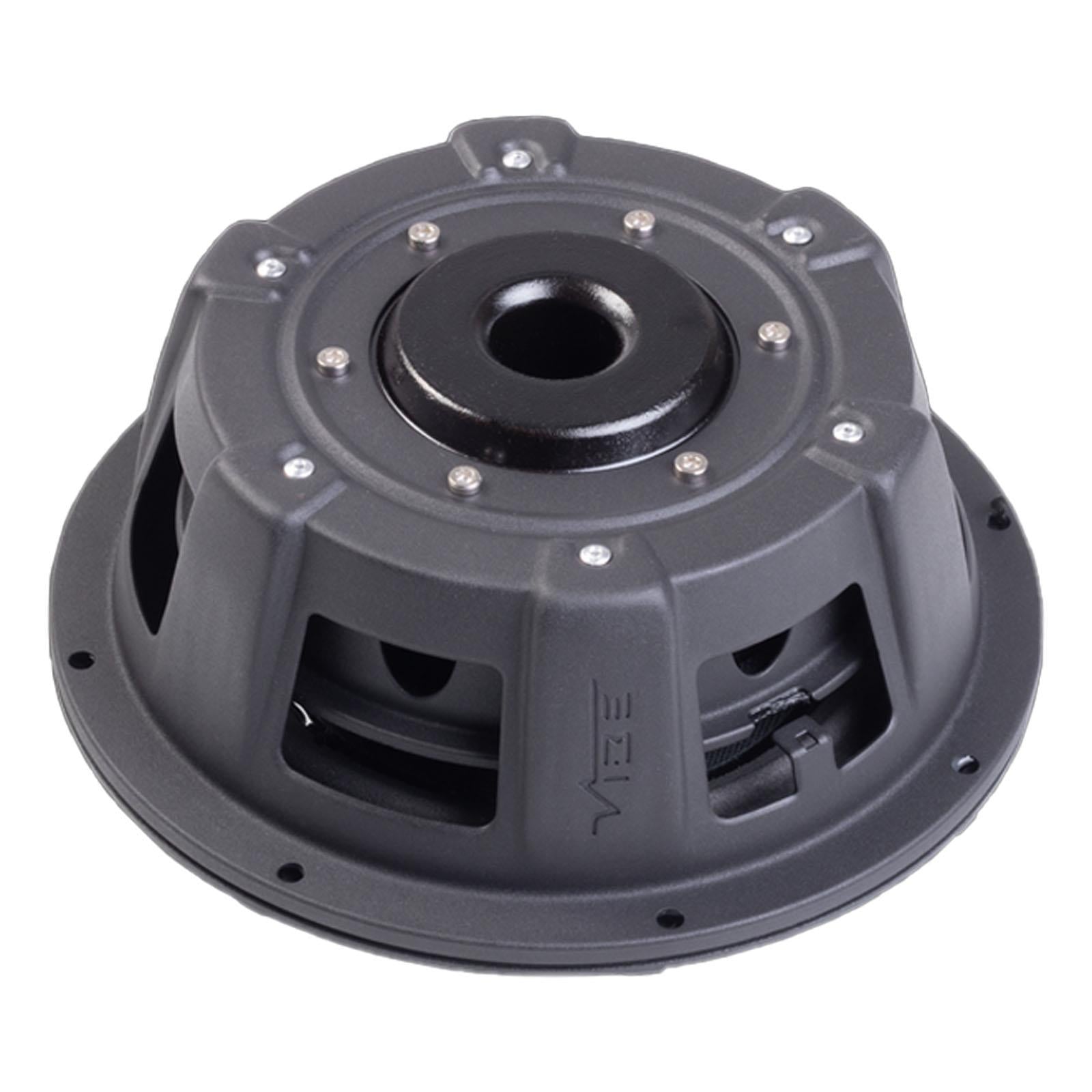 Vibe BLACKAIR8D2S-V3 - 8" 600 Watts Dual 2 Ohm Shallow Car Van Sub Subwoofer
