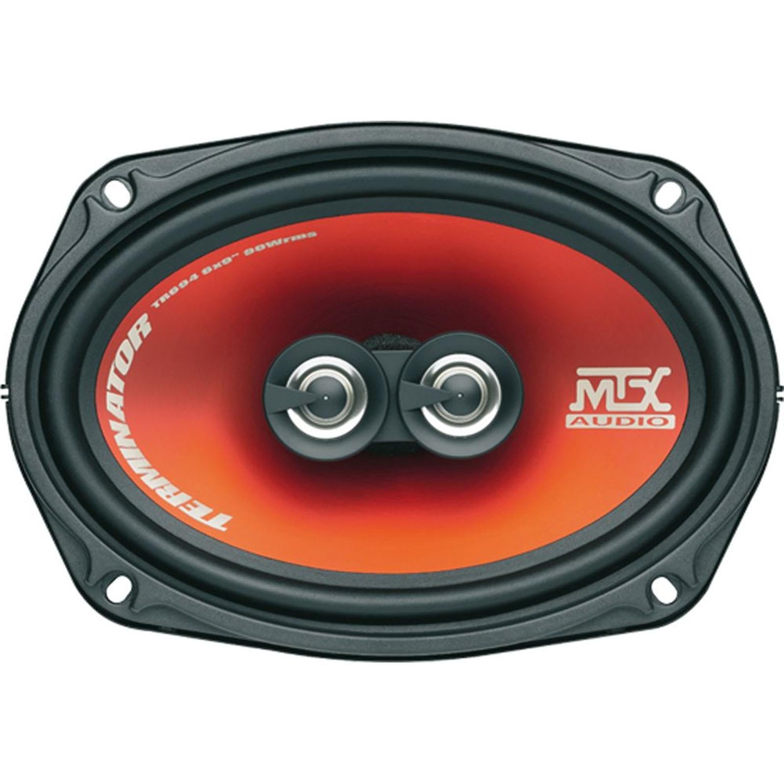 MTX TR69C - 6 "x 9" Terminator 320 Watts 3 Way Triaxial Car Van Parcel Shelf Car Speakers