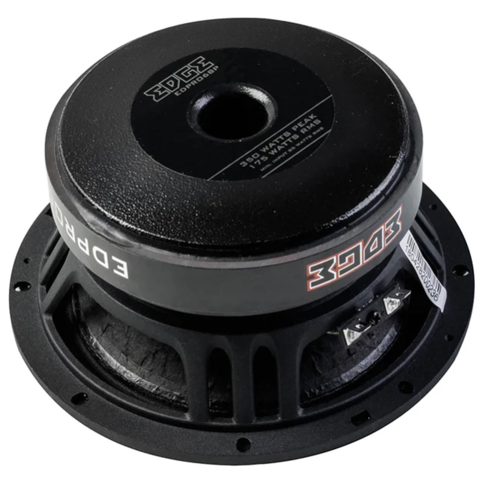 Edge EDXPRO6BP-E8 - 6.5" 350 Watts Pro Audio Midrange Car Speaker (Single)