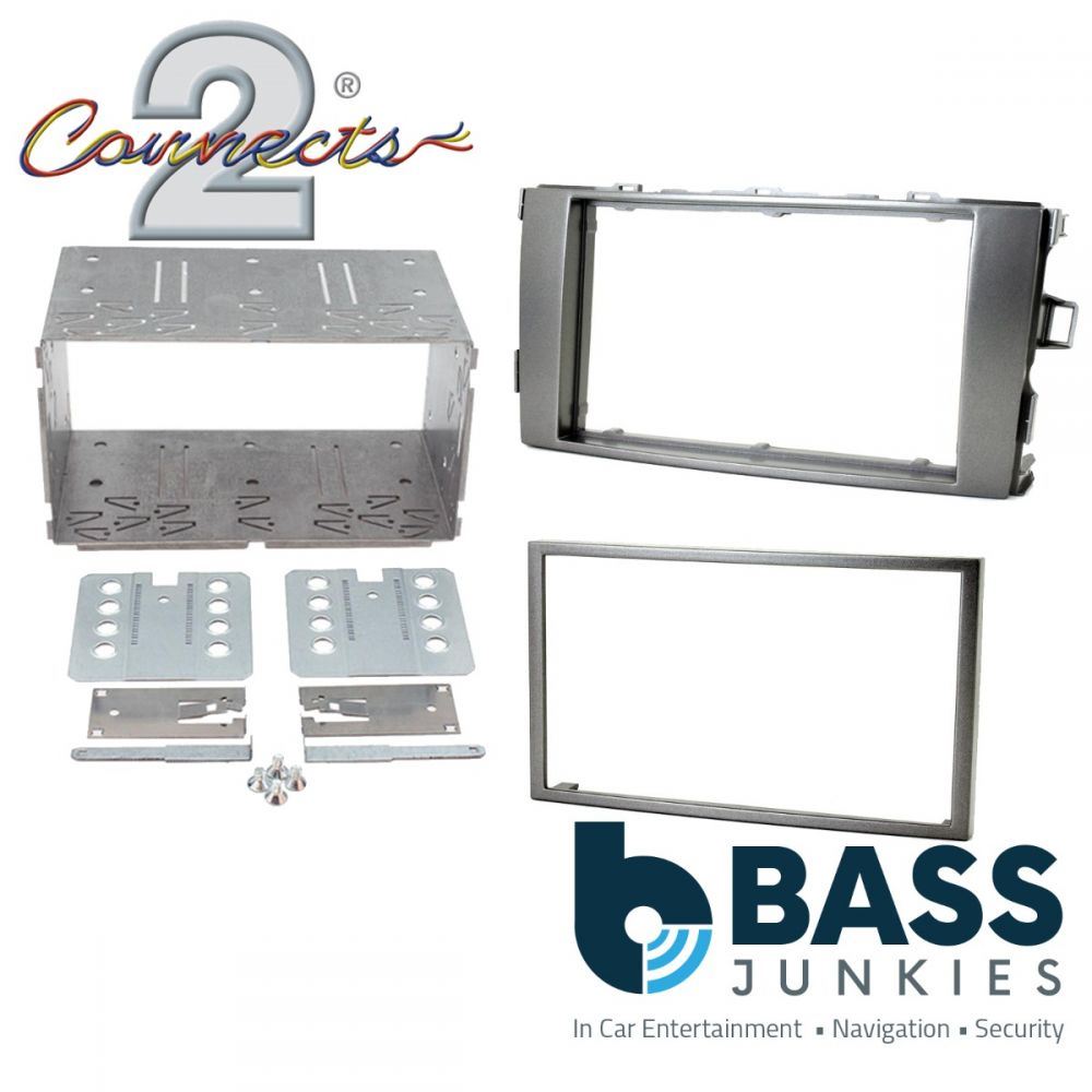 Connects2 CT23TY24 - Toyota Auris 2007 - 2013 Double Din Fascia Panel & Cage Kit