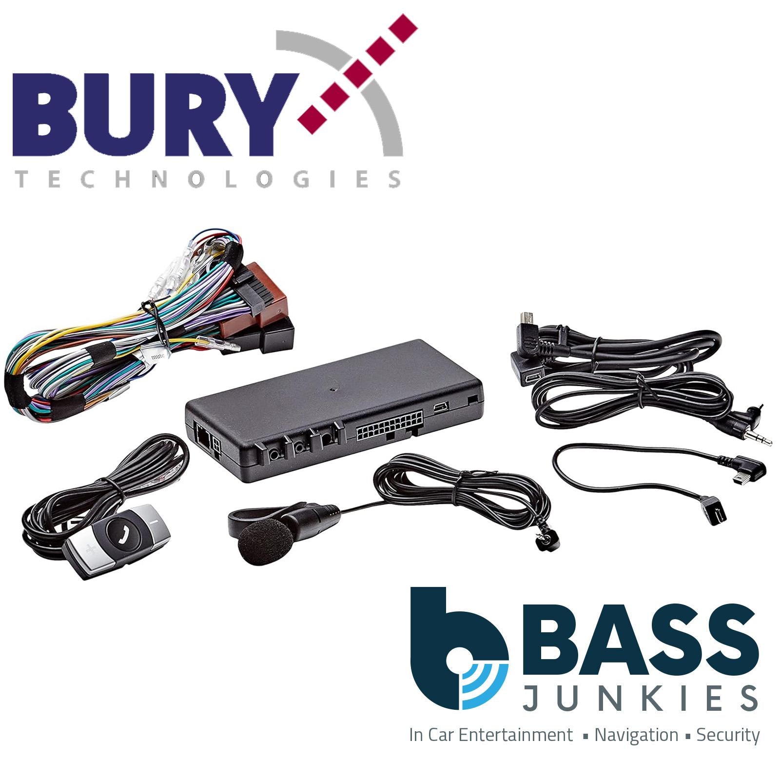Bury CC9048 - Bluetooth Hands Free Car Kit With A2DP Audio Music Streaming