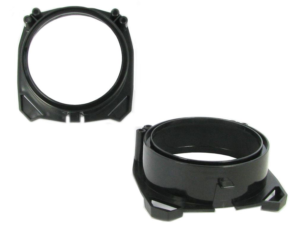 Connects2 CT25FD02 - Ford Fiesta 1989 - 1996 130mm 5.25" Rear Side Shelf Car Speaker Adapter Brackets