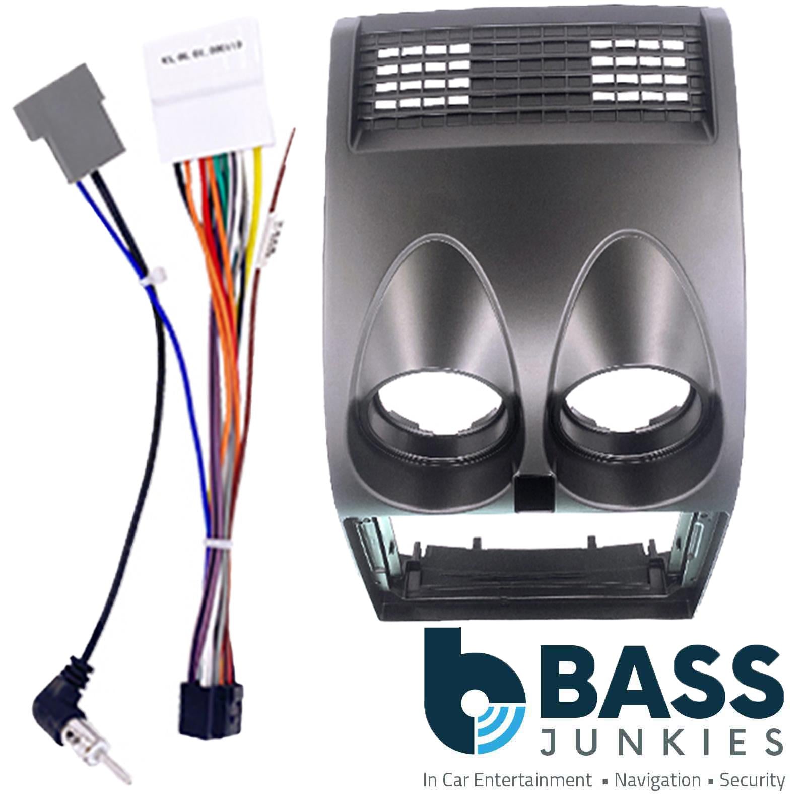 For Nissan X-Trail Black 2014 Fascia Panel Interface For 9" Android Car Radios