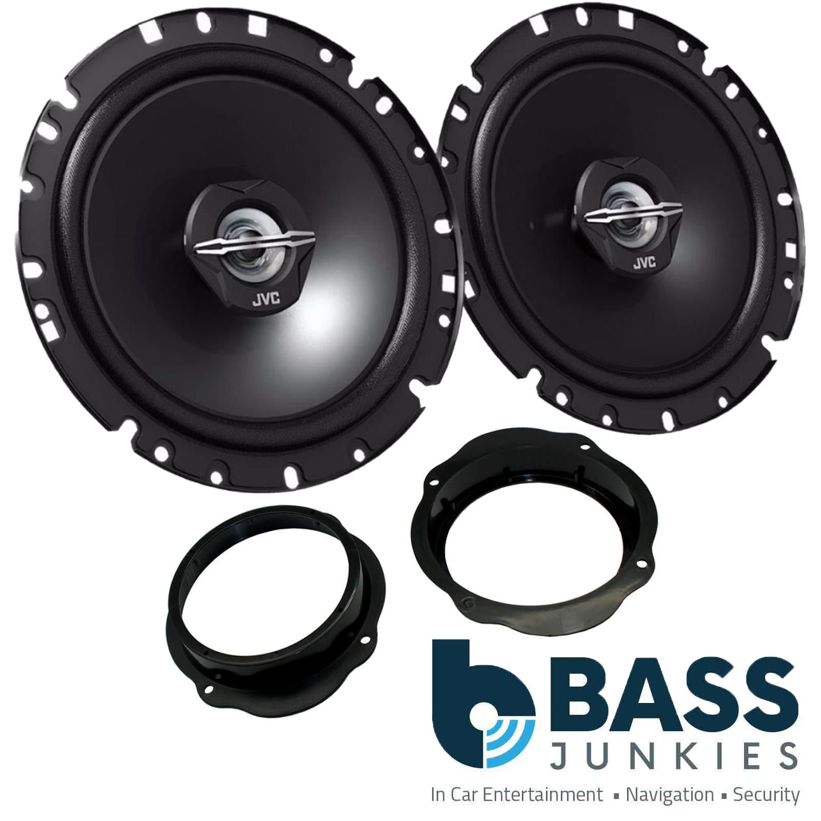 Ford Kuga 2008-2014 JVC 17cm 6.5 Inch 600 Watts 2 Way Front Door Car Speakers