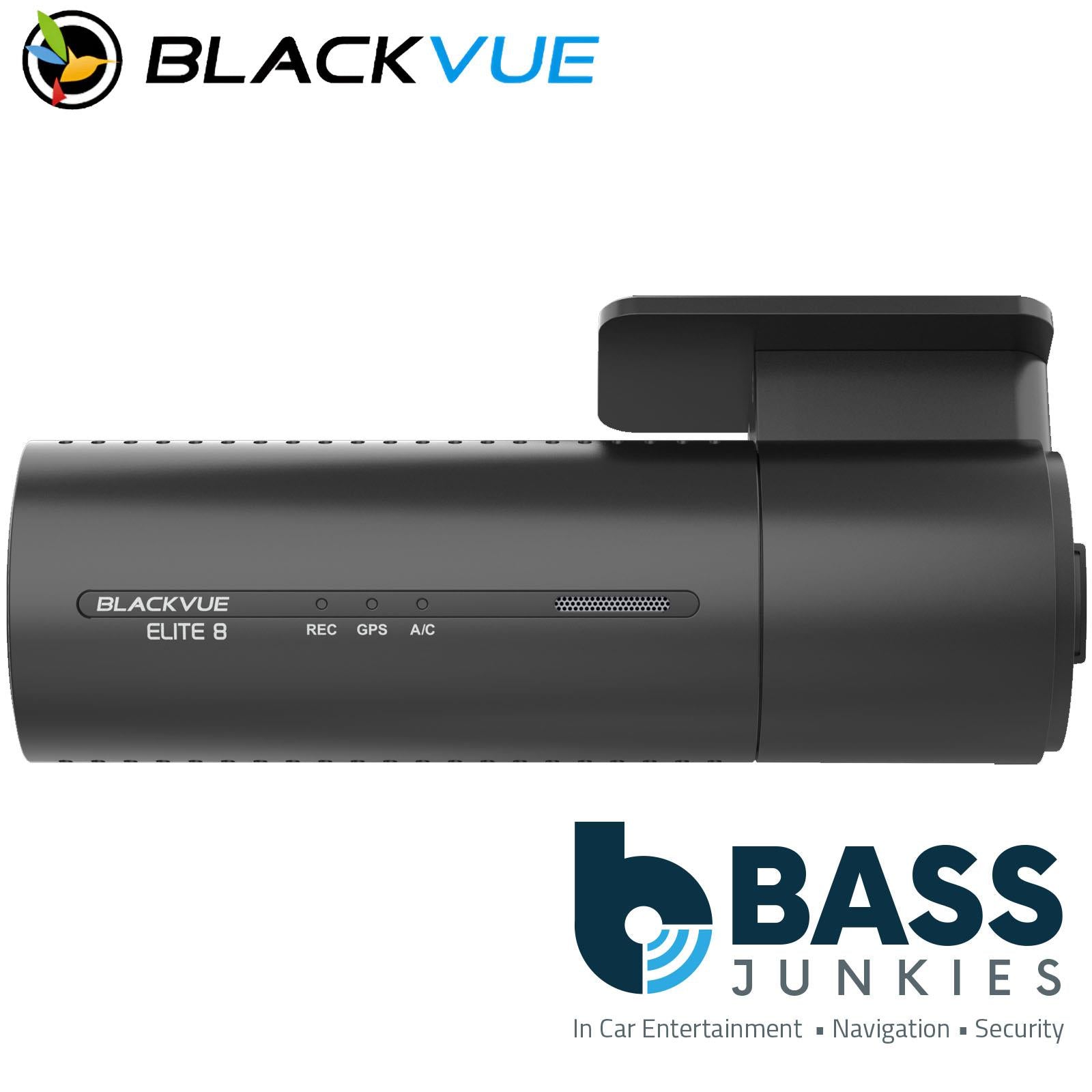 BlackVue Elite 8 - 2 Channel 256GB Black 2K HDR GPS WIFI Front Car Dash Camera