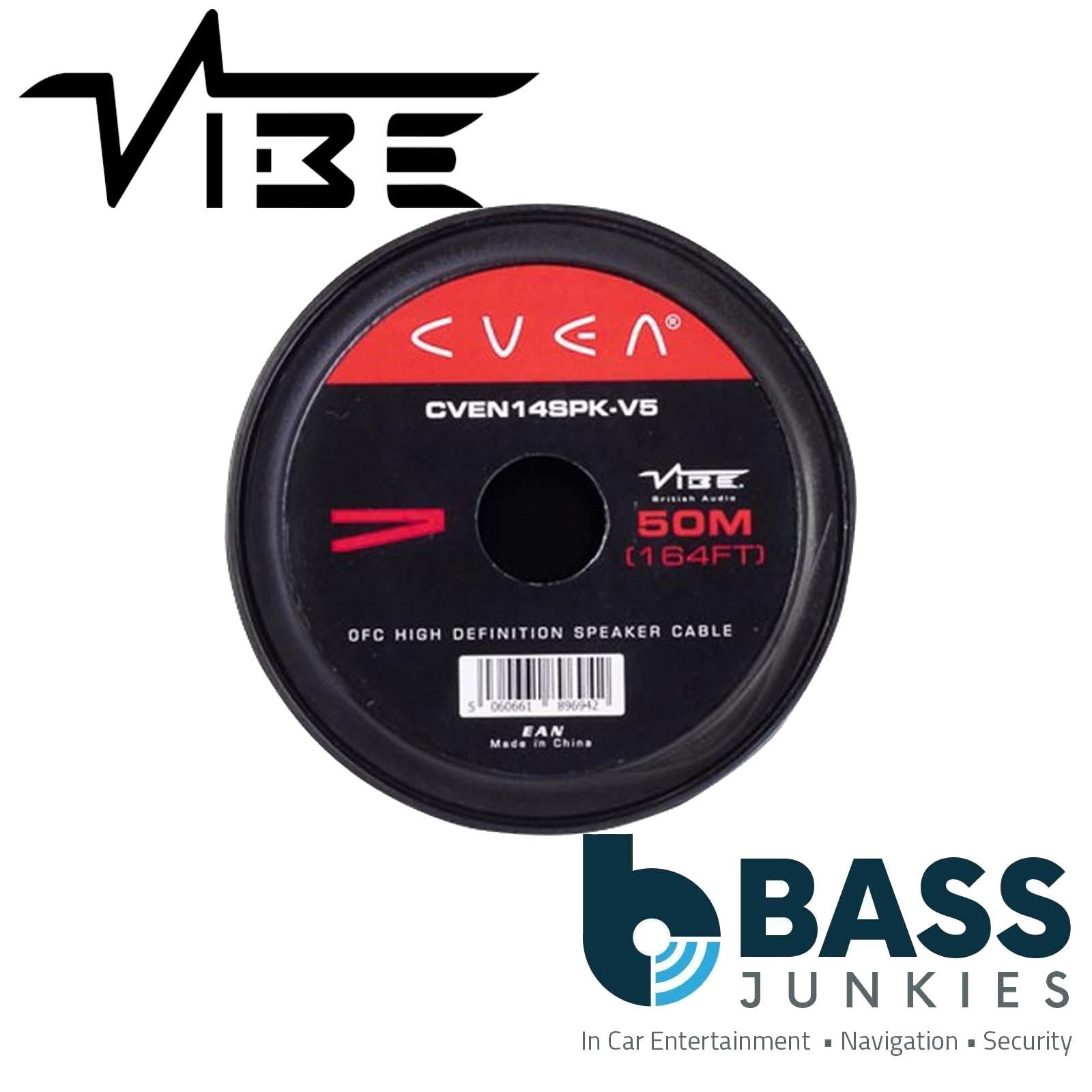 Vibe CVEN14SPK-V5 - 14 AWG OFC Car Speaker Cable 50 Meter Spool