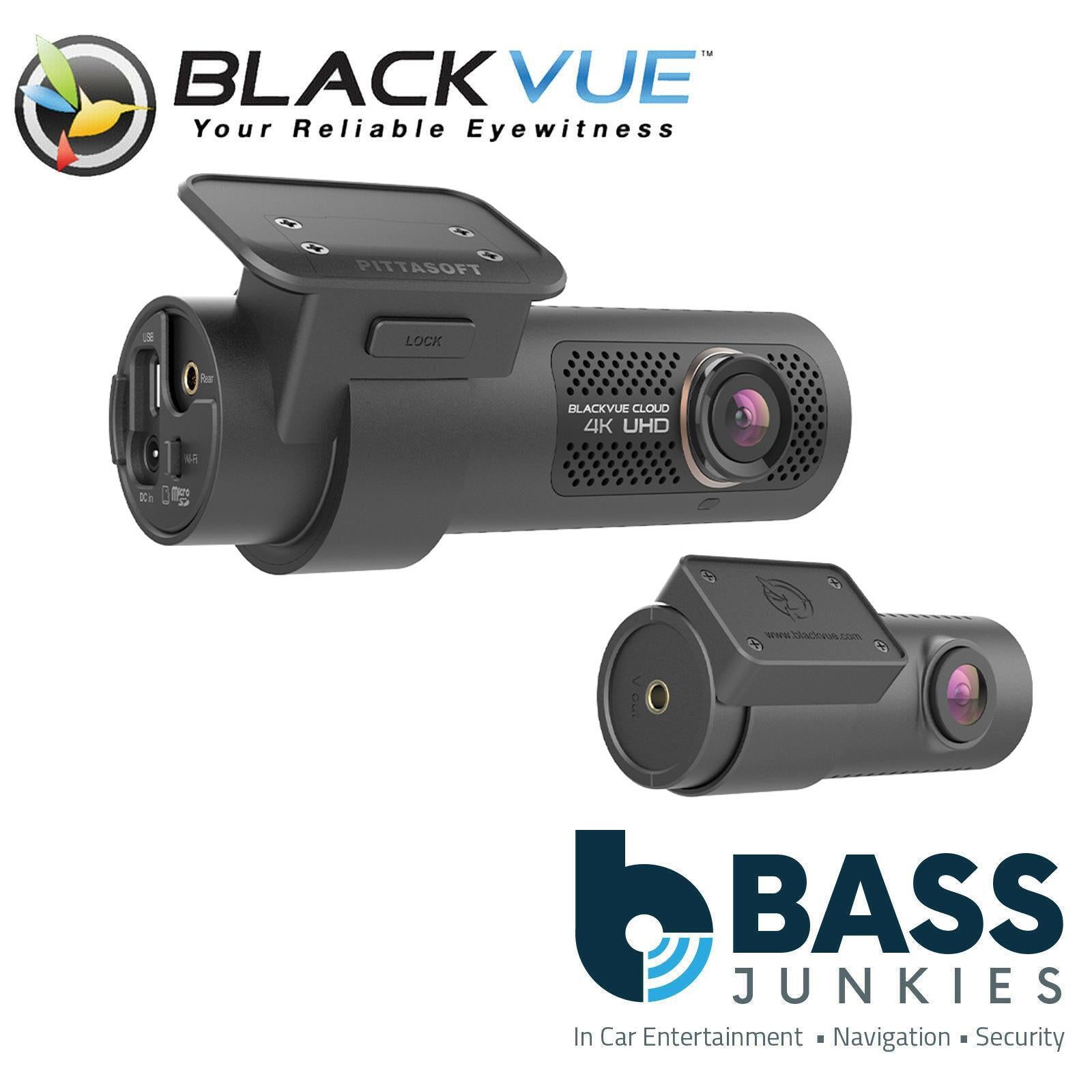BlackVue DR770X - 2 Channel 256GB Full HD Wi-Fi GPS Front & Rear Dash Camera