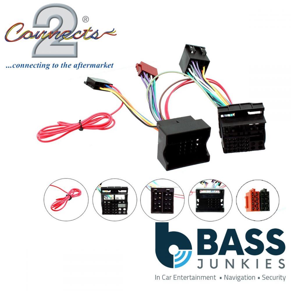 Connects2 CT10SA01 - Saab " 9-3 " & " 9-5 " 2004 - 2006 Parrot SOT T-Harness Cable Wiring Lead
